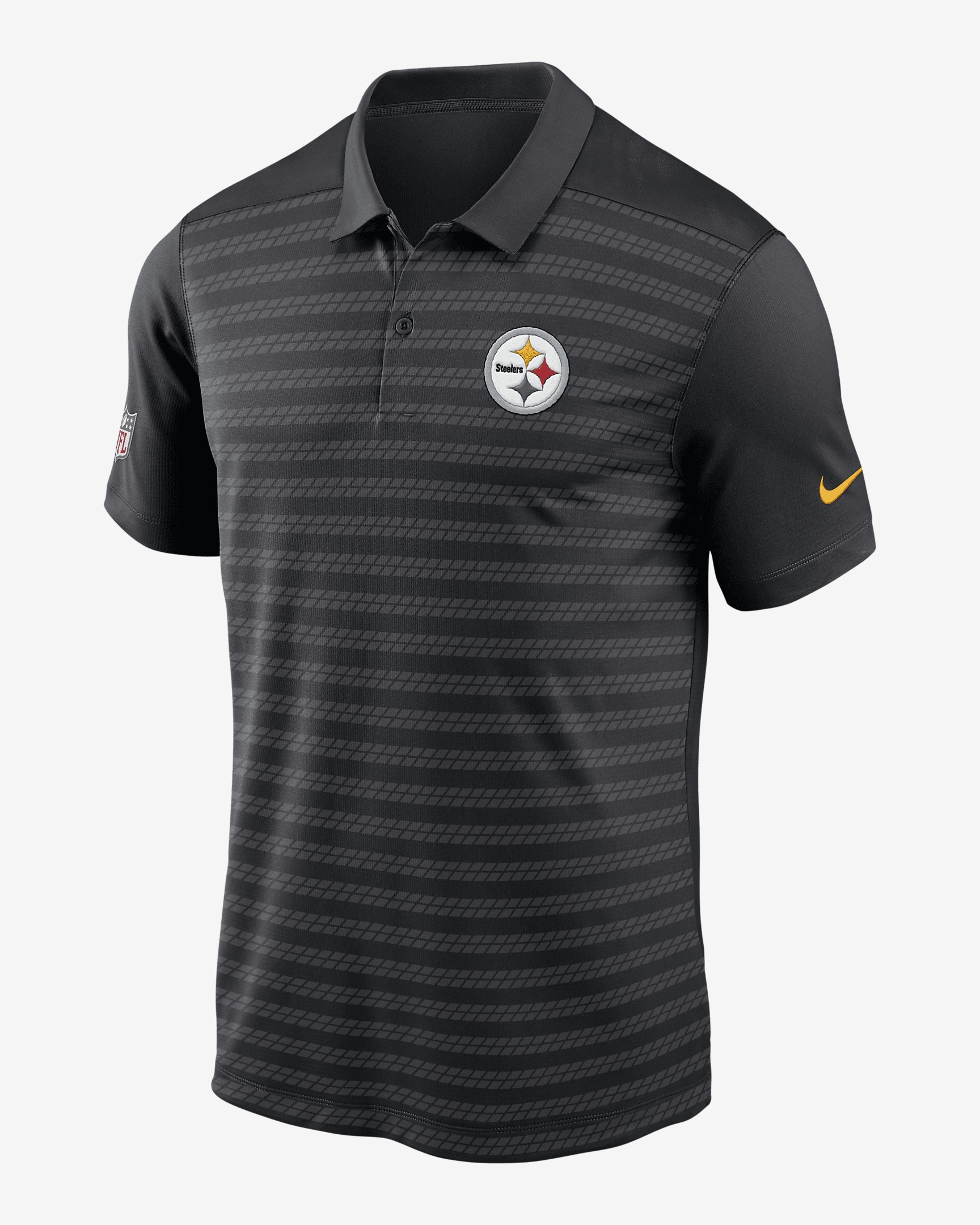 Pittsburgh Steelers Sideline Victory Nike Men's Dri-FIT NFL Polo - 1