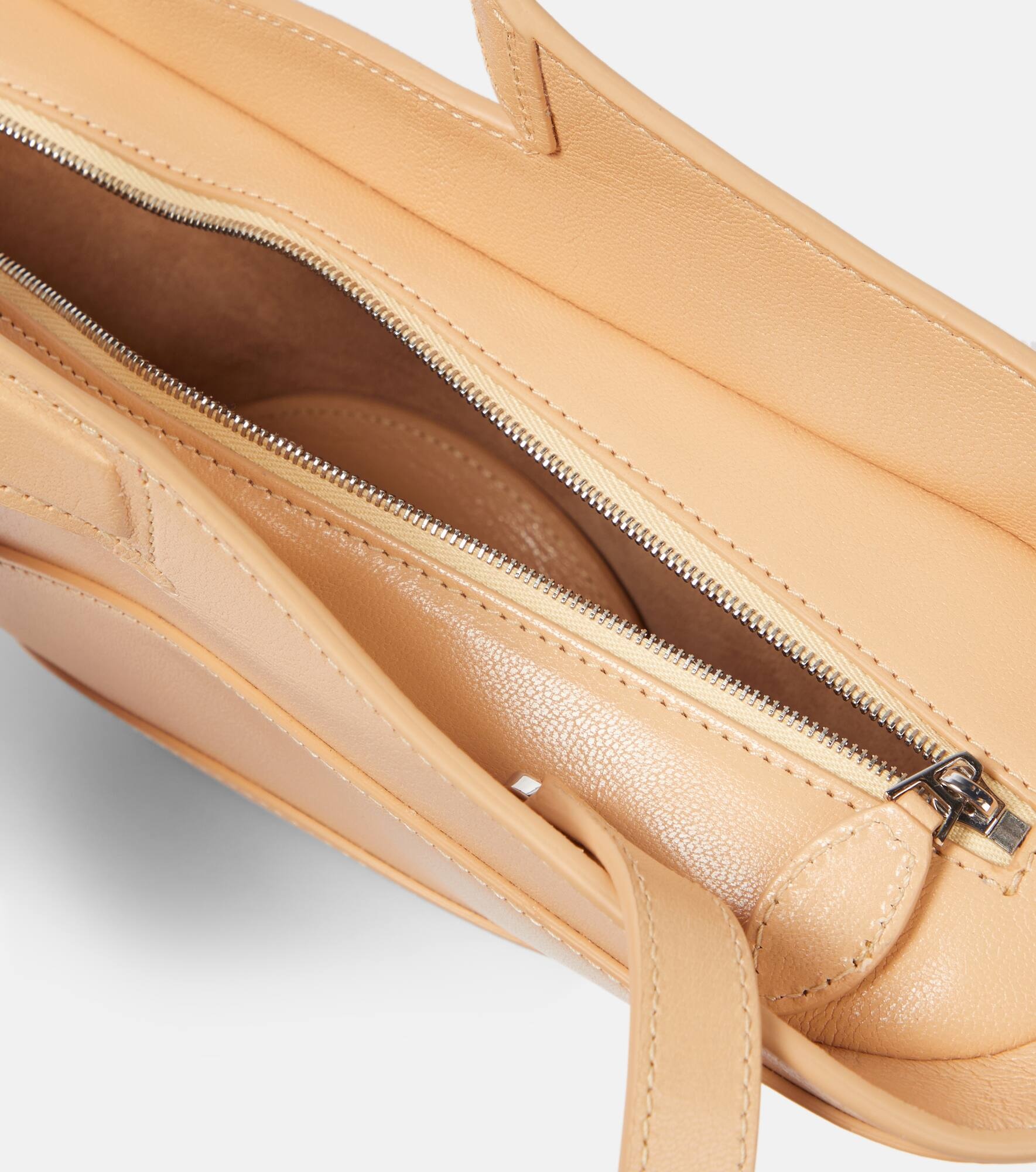 Khaima Small leather tote bag - 3