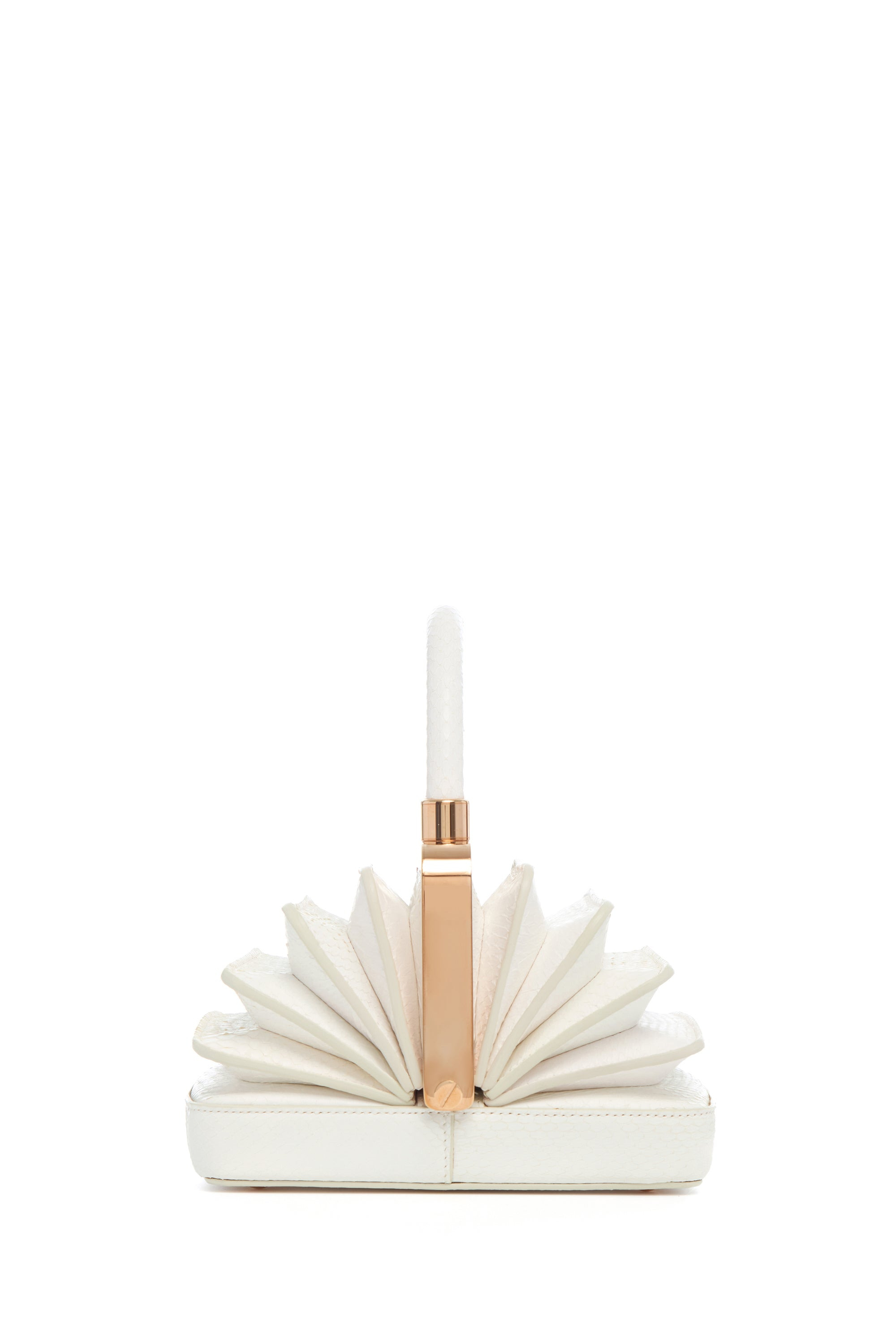 Diana Bag in Ivory Snakeskin - 3