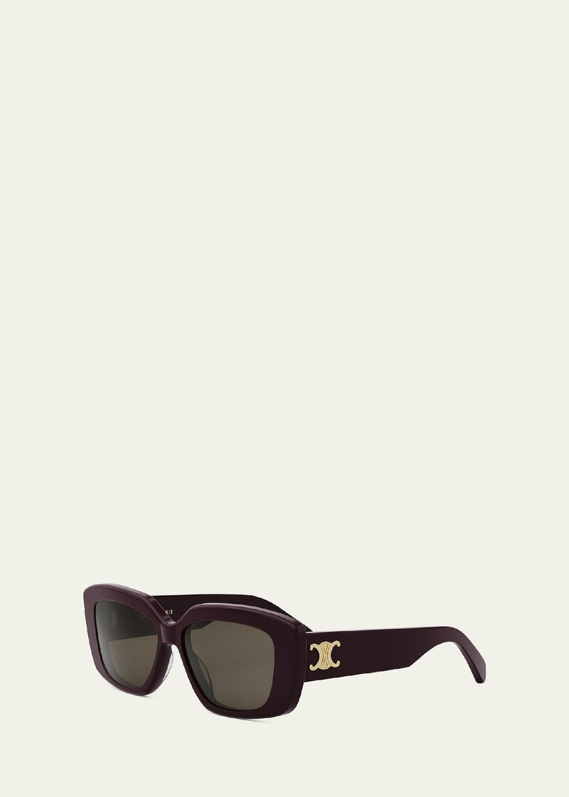 CELINE Triomphe Acetate Butterfly Sunglasses outlook