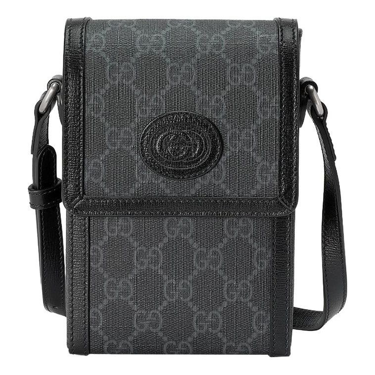 Gucci GG Supreme Mini Shoulder Bag 'Black' 699402-92TCF-1000 - 1