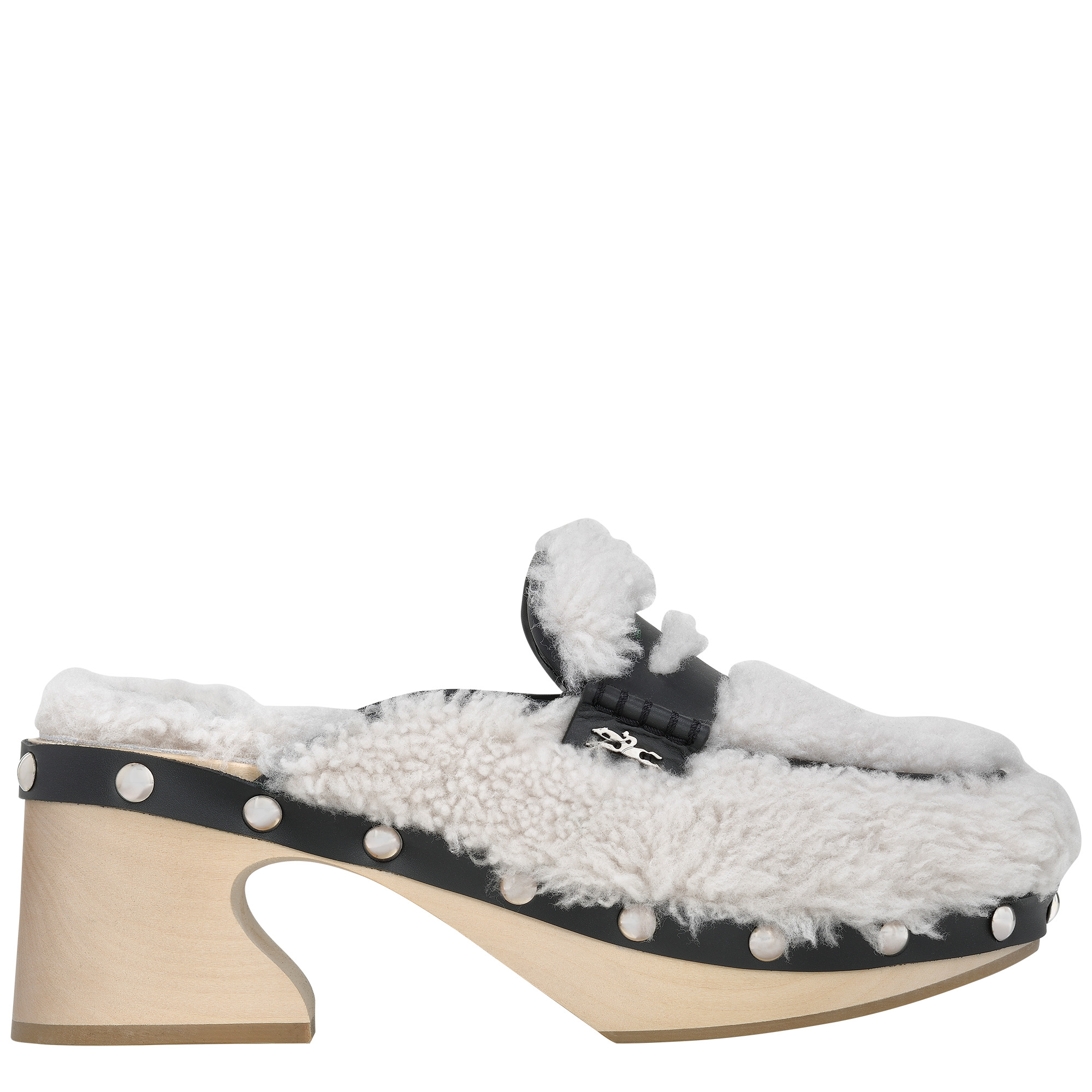 La Cigale Clogs Ivory - Leather - 1