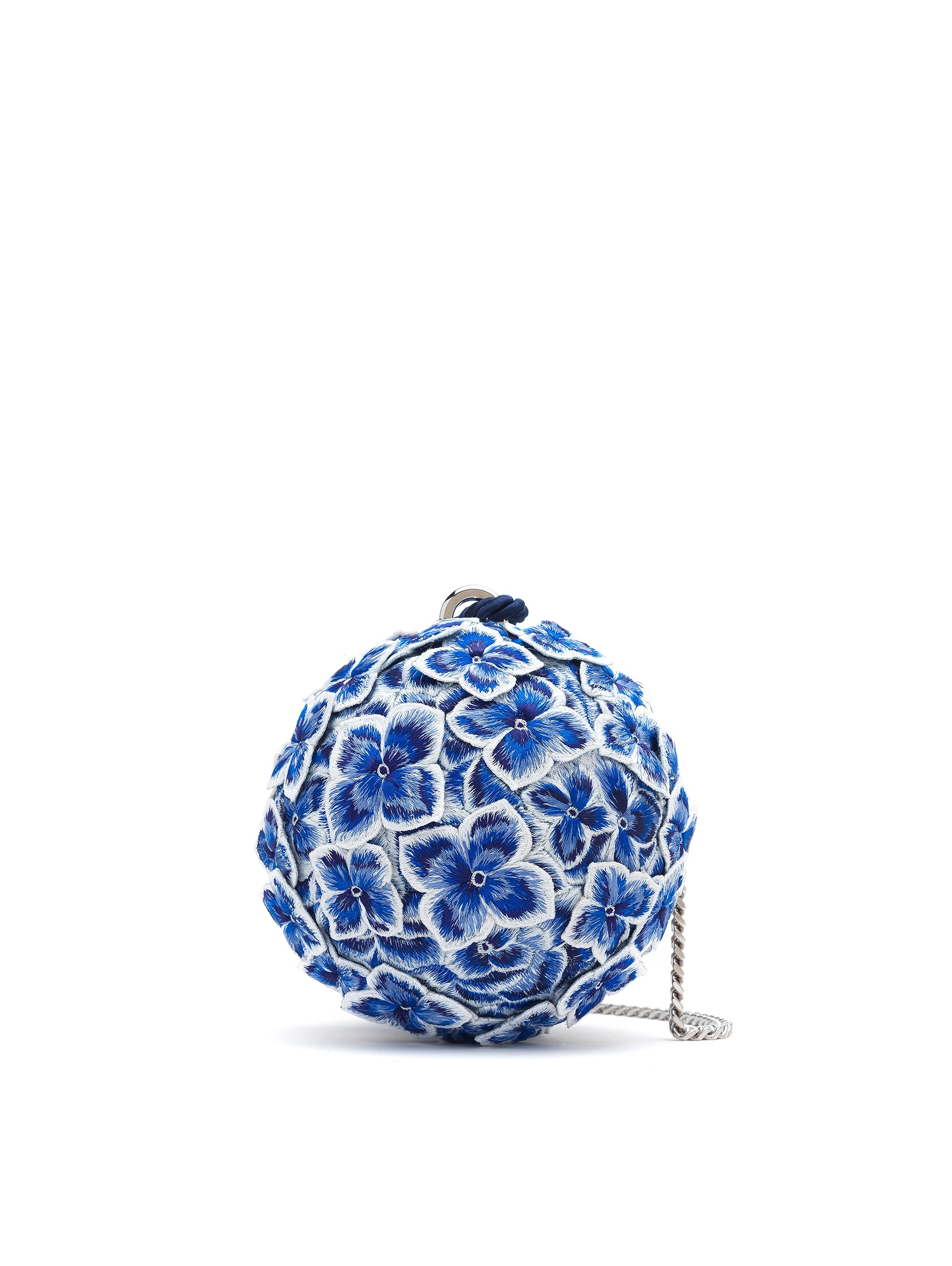 HYDRANGEA APPLIQUE BILLIARD BAG - 3