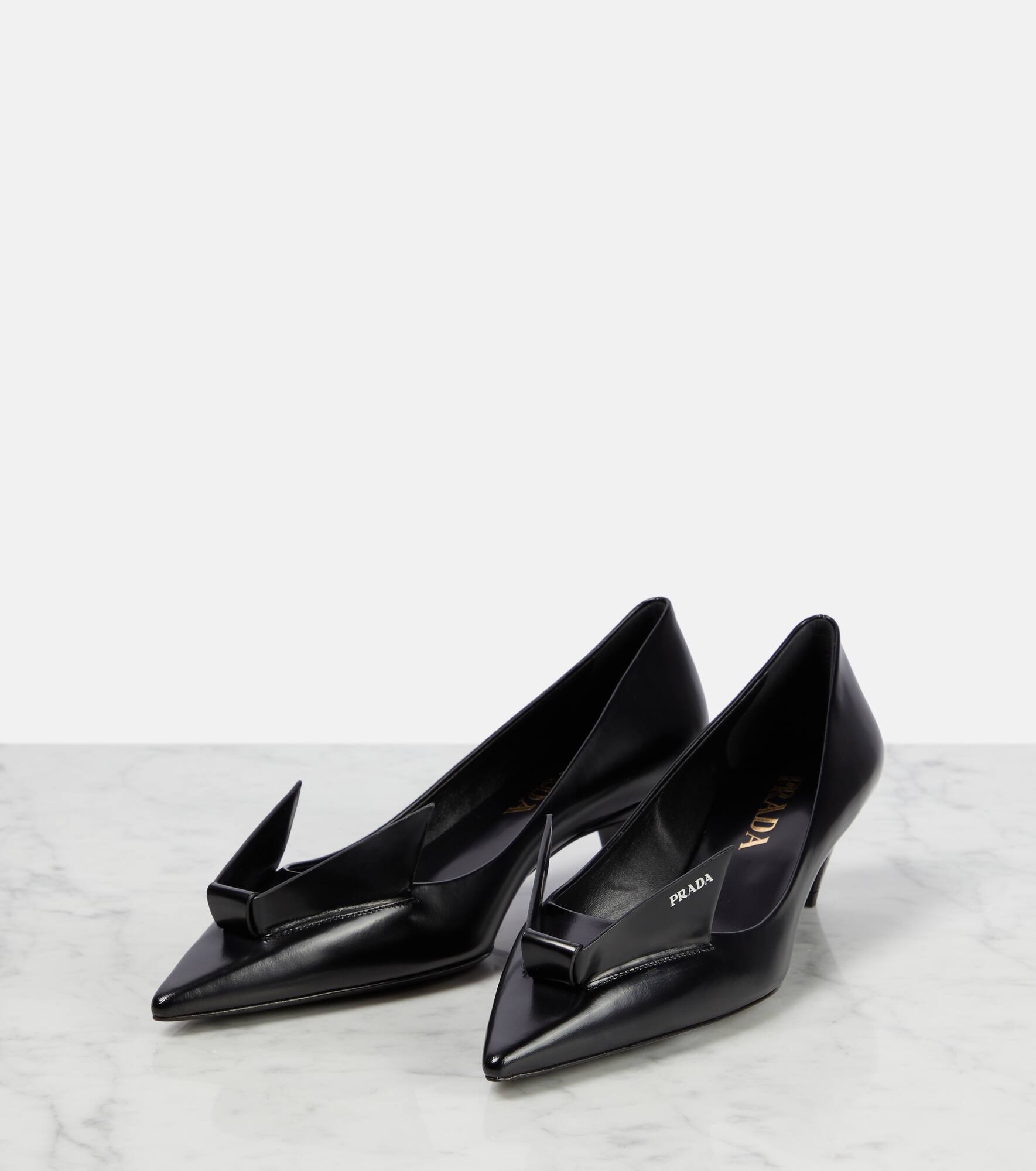 Leather pumps - 5