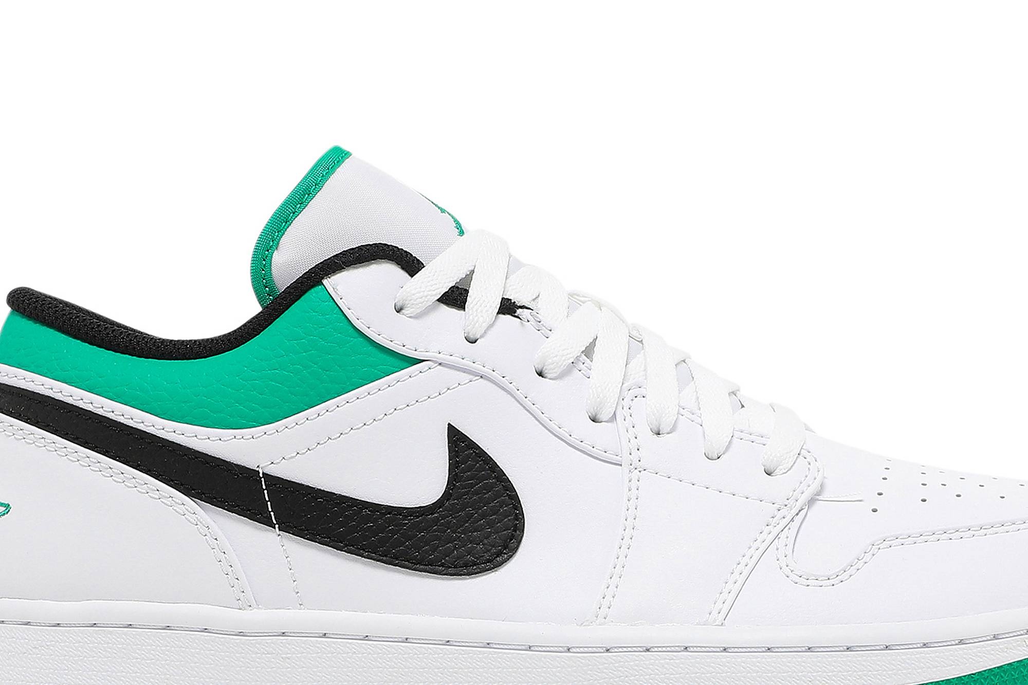 Air Jordan 1 Low 'White Lucky Green' - 2