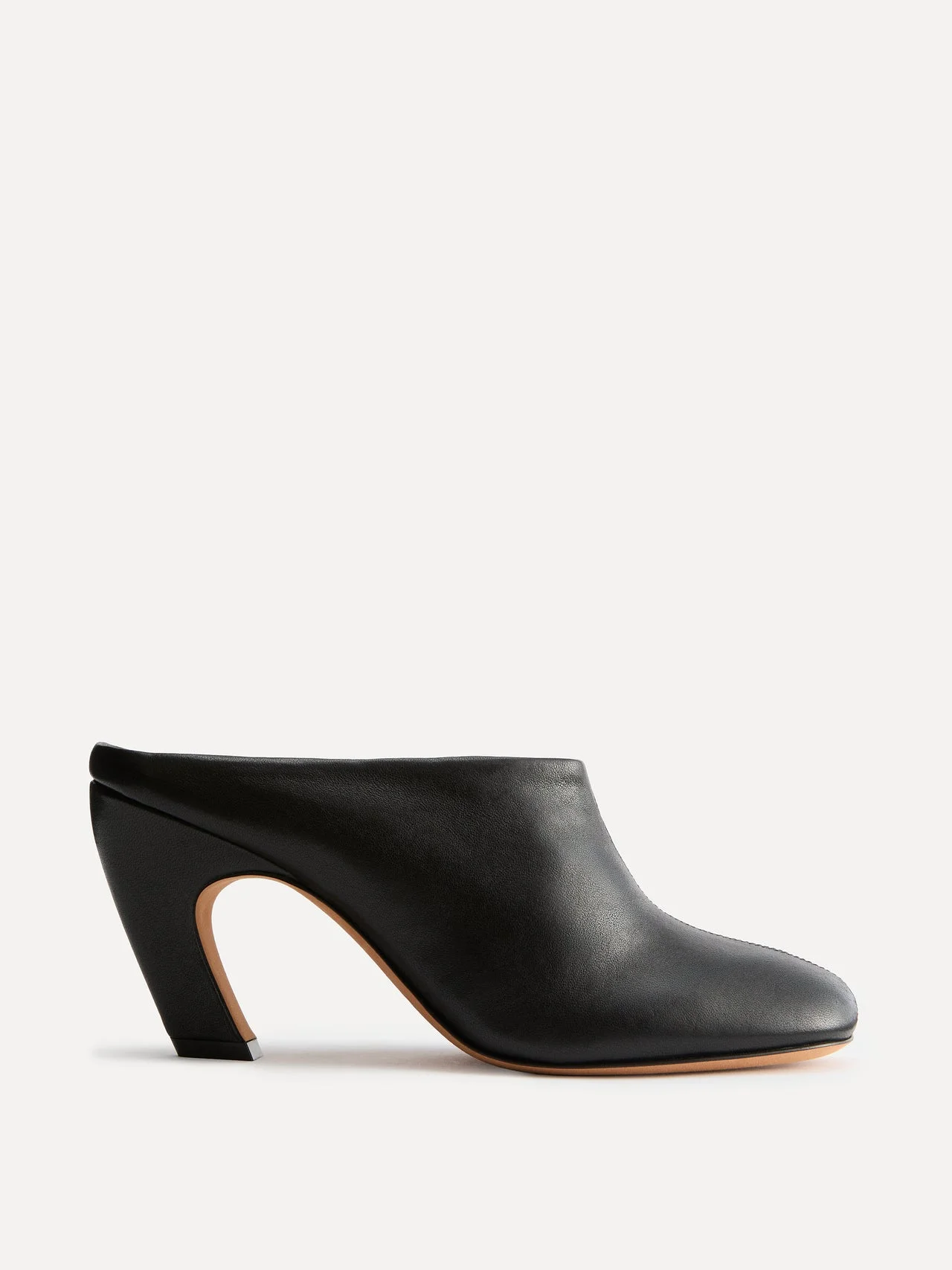 Mica Mule / Black Leather - 1