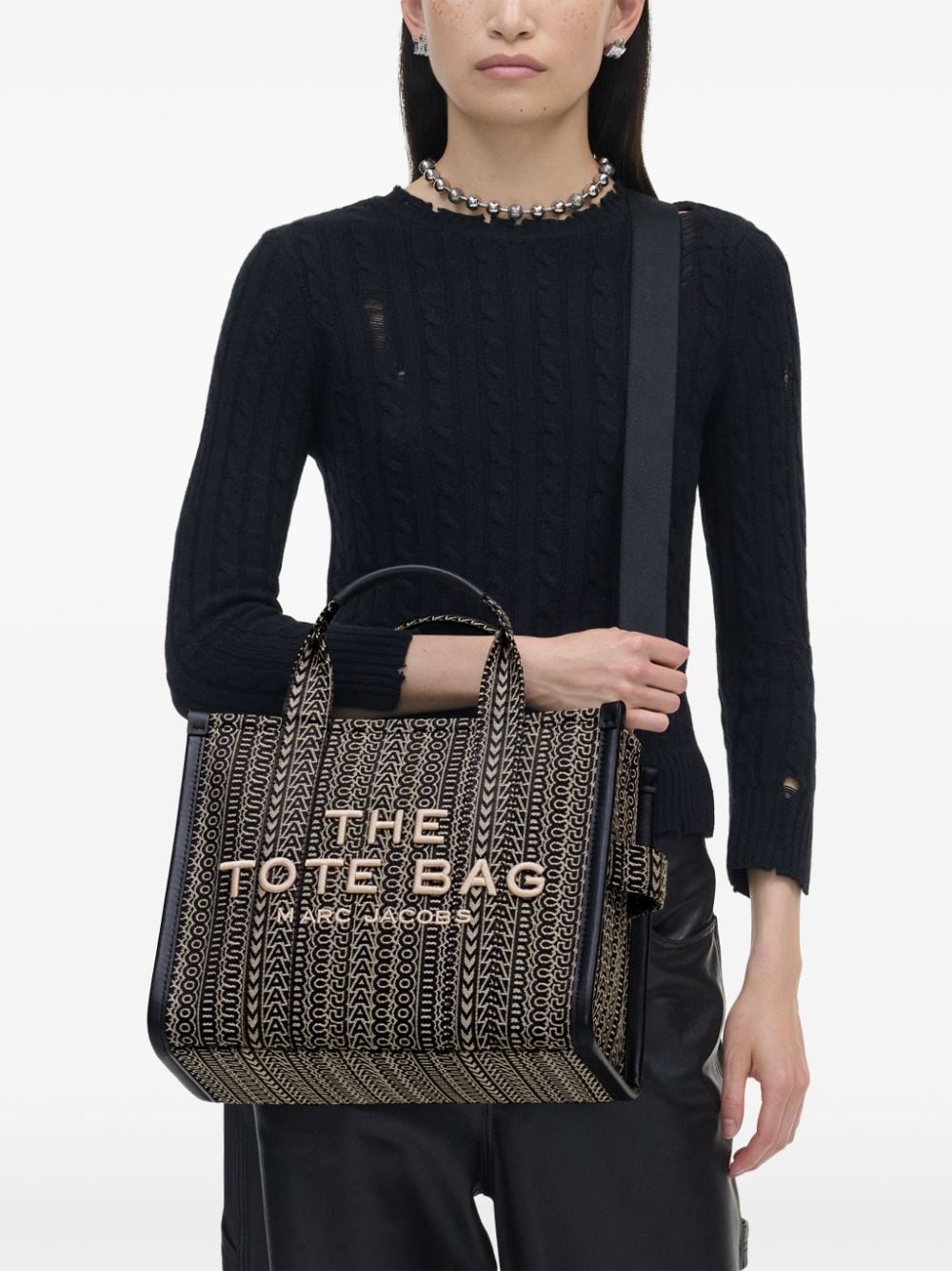 The Large Jacquard Tote bag - 2