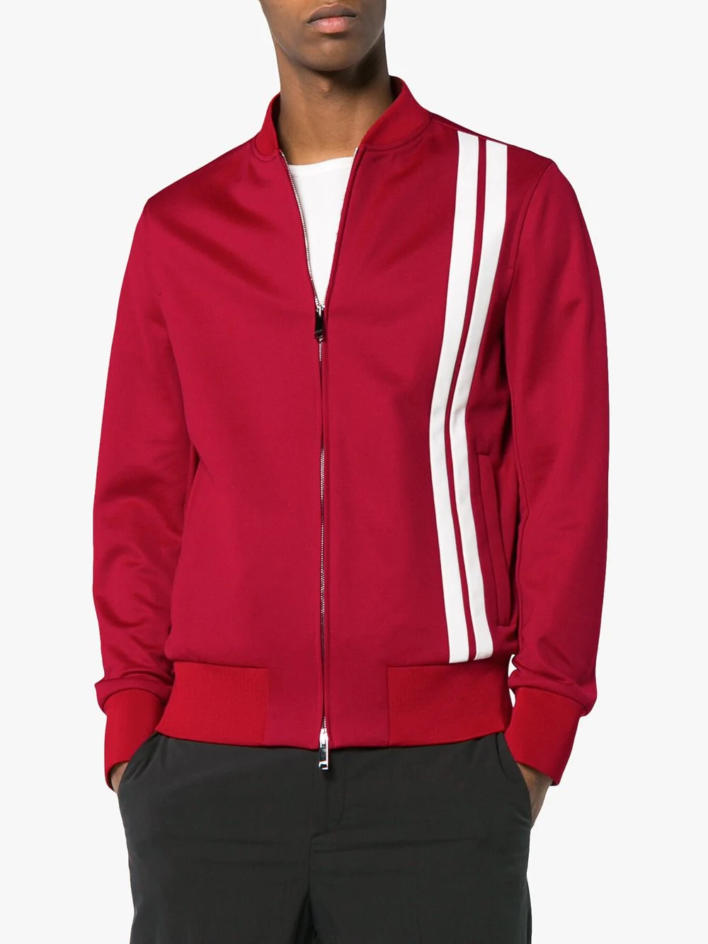 archive stripe track jacket  - 3