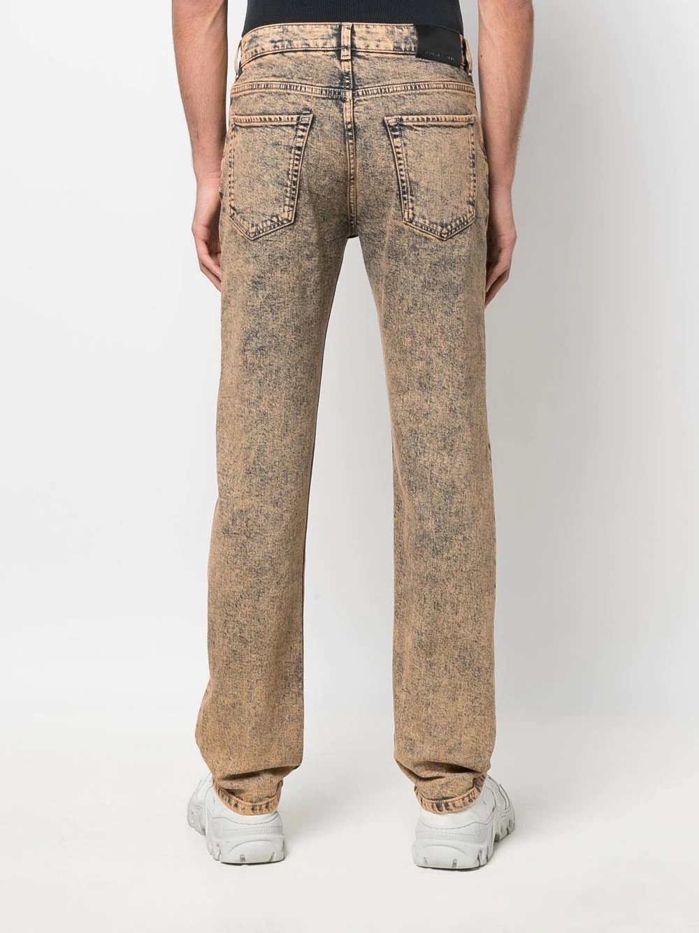 logo-print straight-leg jeans - 5