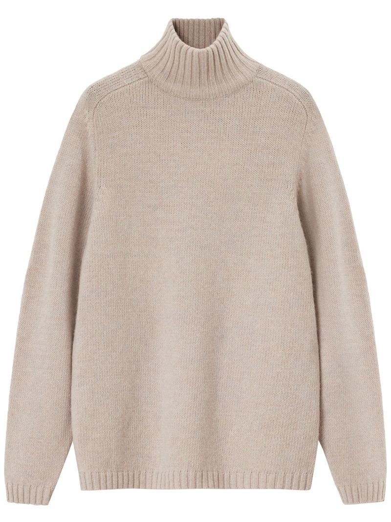 Wool turtleneck sweater - 1