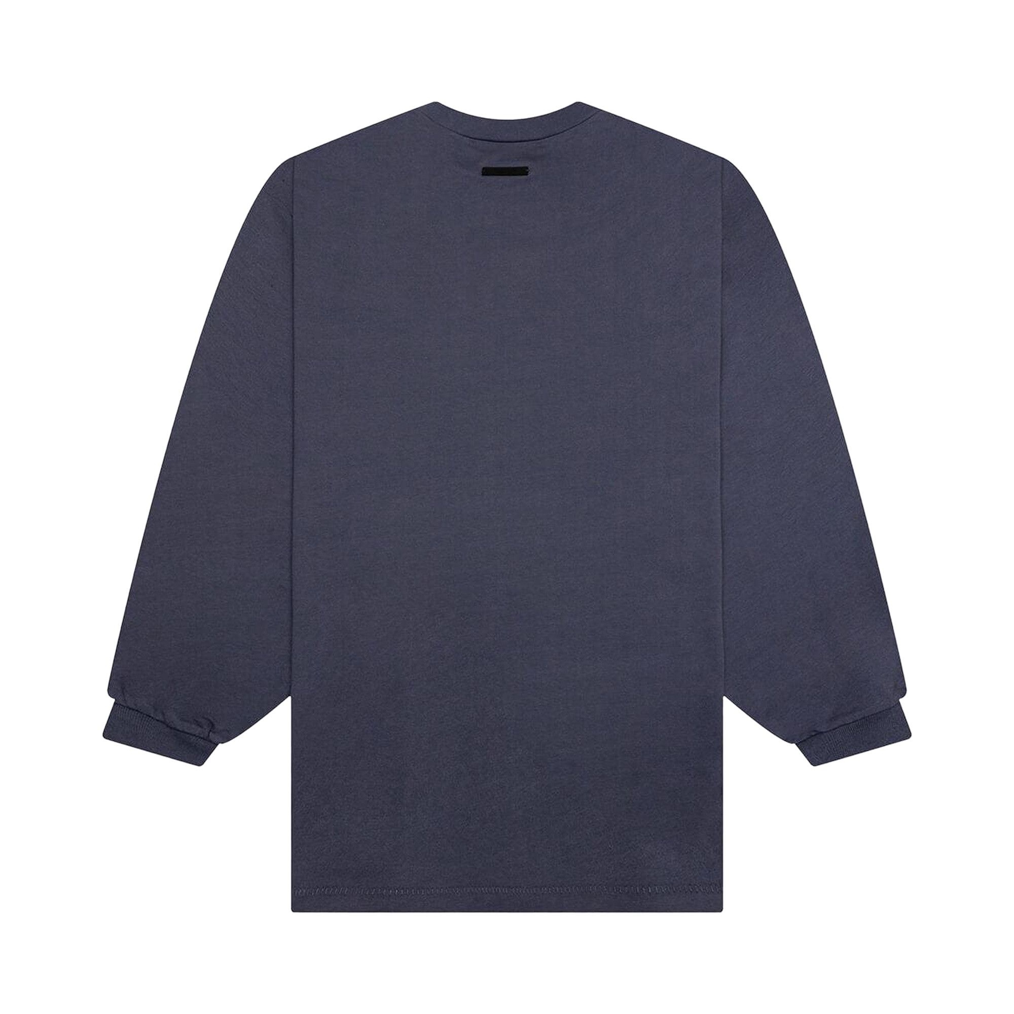Fear of God Essentials Jersey Long-Sleeve Tee 'Marine' - 2