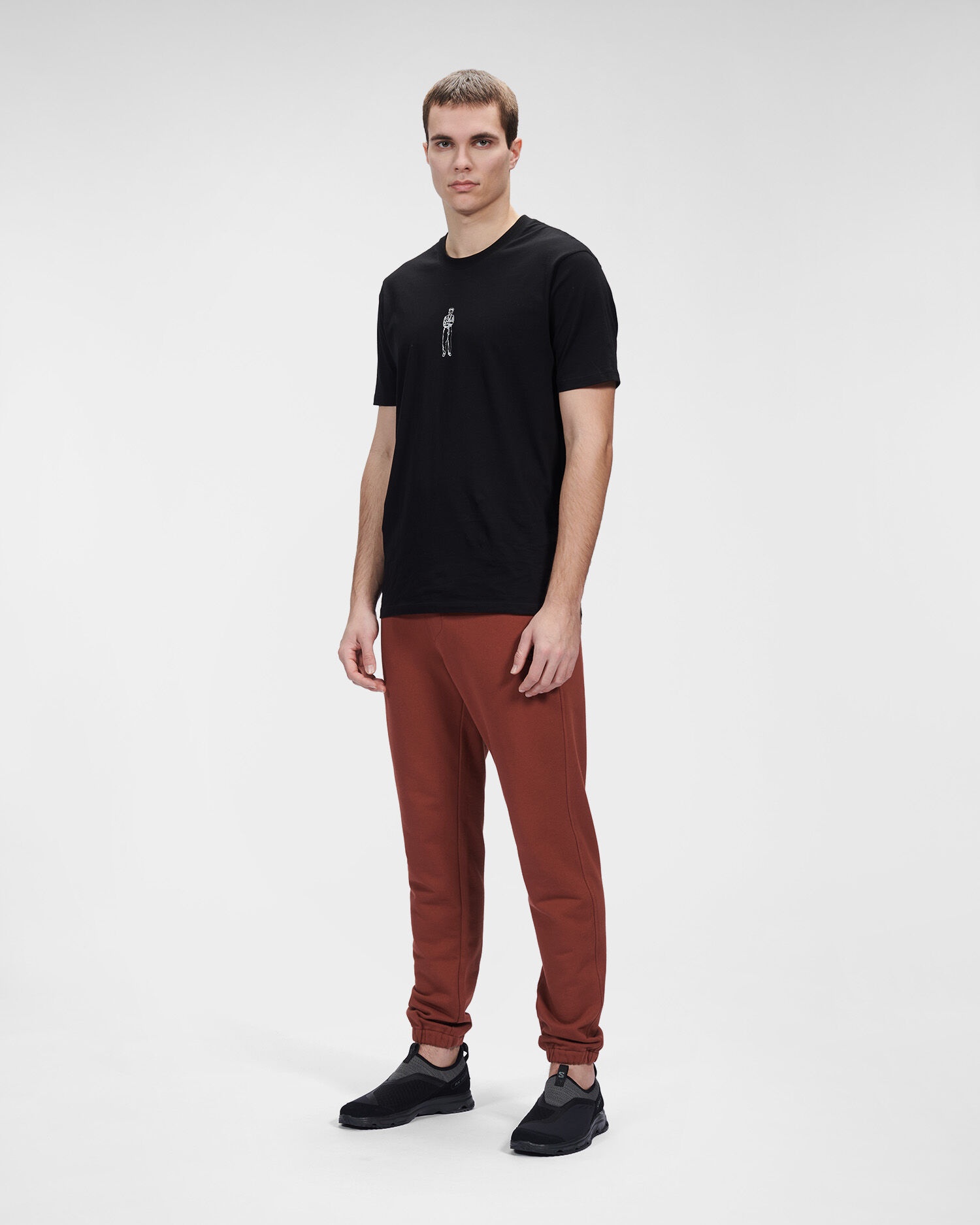 Diagonal Raised Fleece Logo Sweatpants - 5