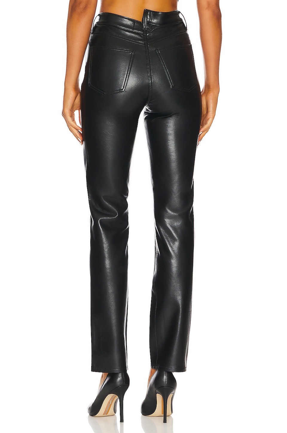 Recycled Leather Criss Cross Straight - 3