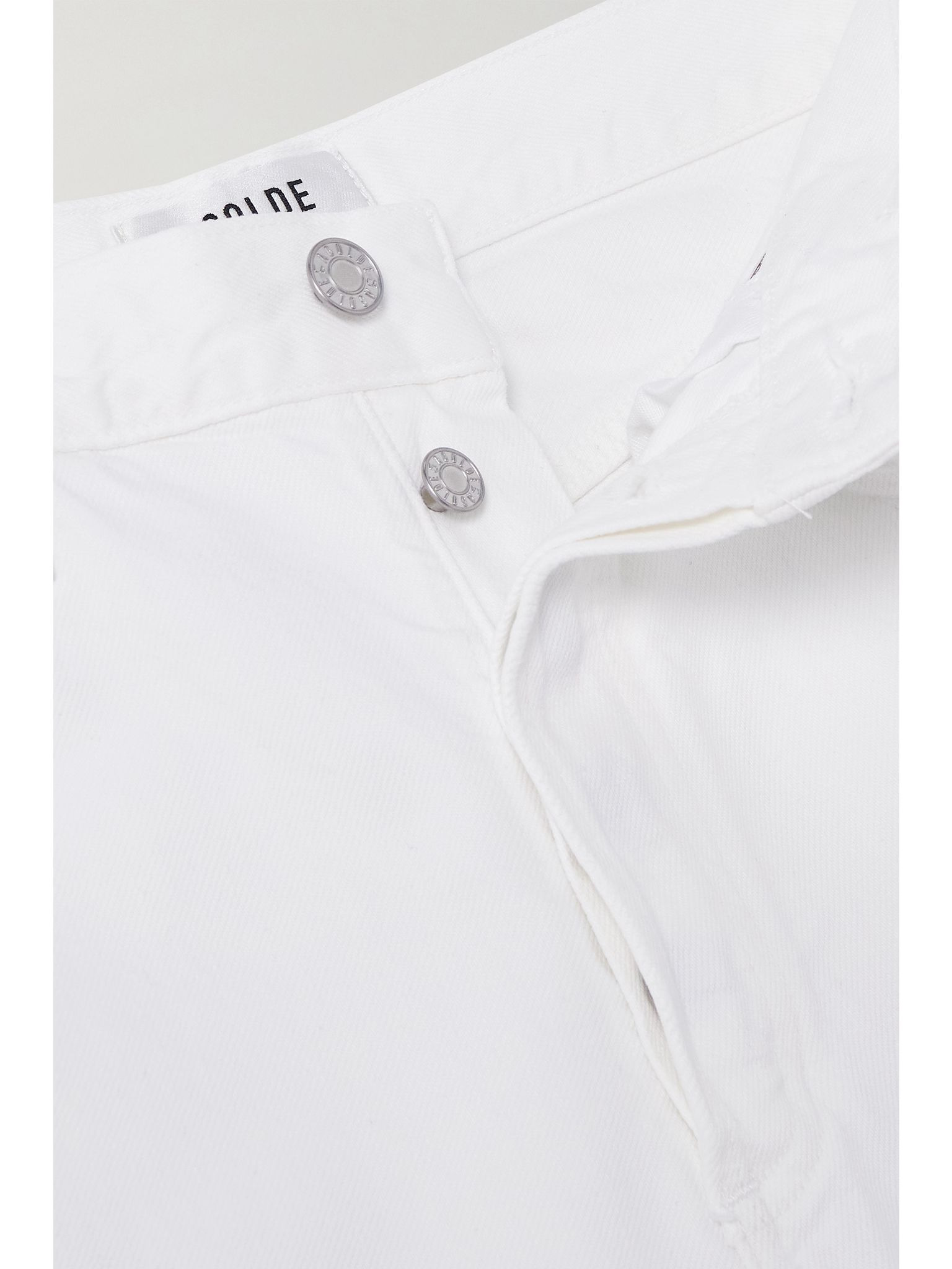 + NET SUSTAIN Low Slung Baggy organic boyfriend jeans White - 5