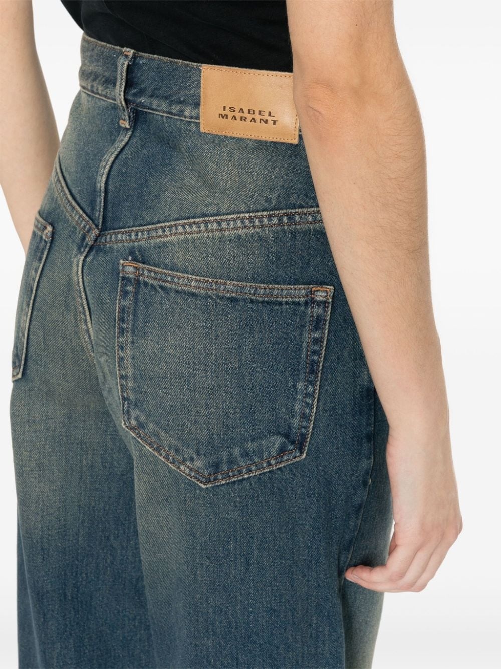 Joanny mid-rise tapered jeans - 5