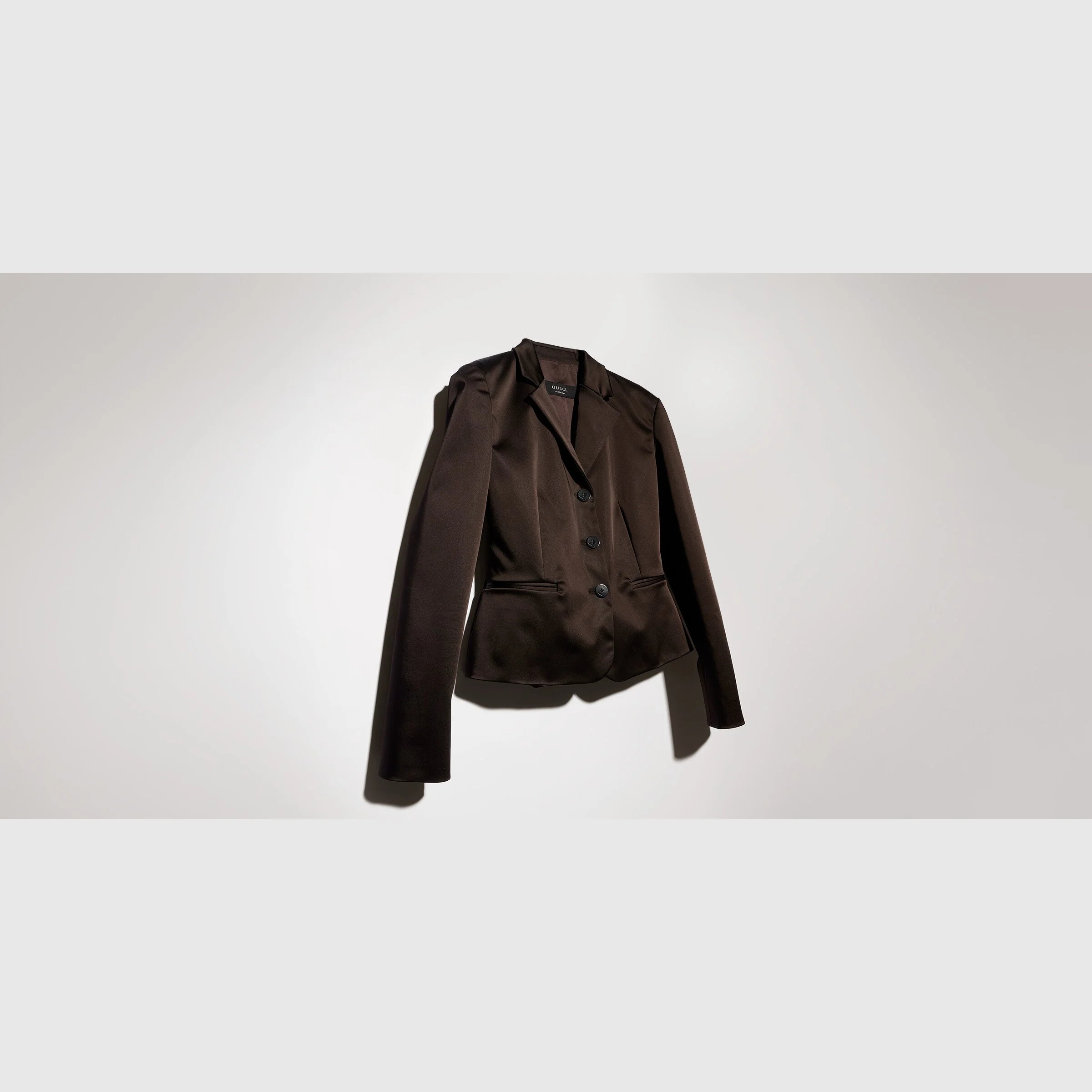 Stretch acetate duchesse jacket - 1