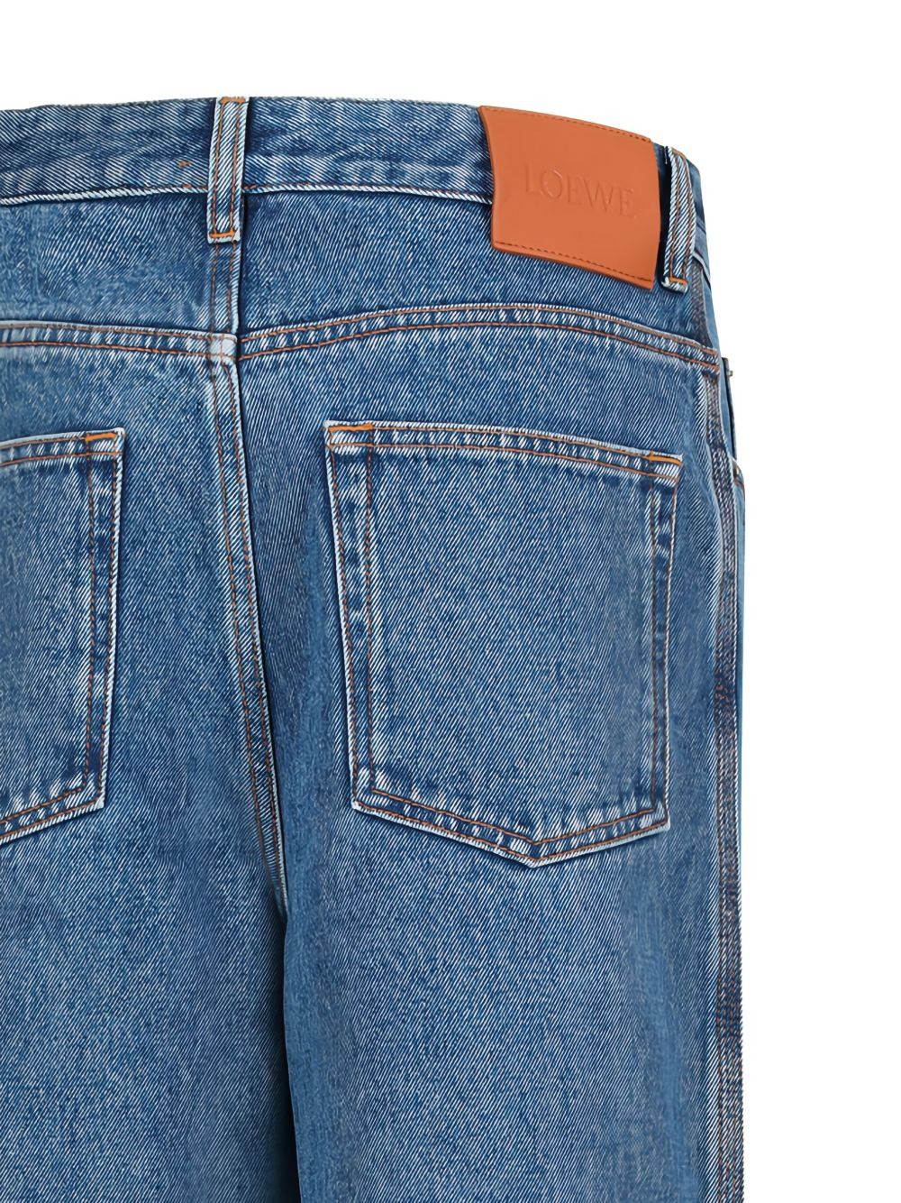 Anagram-embroidered jeans - 3