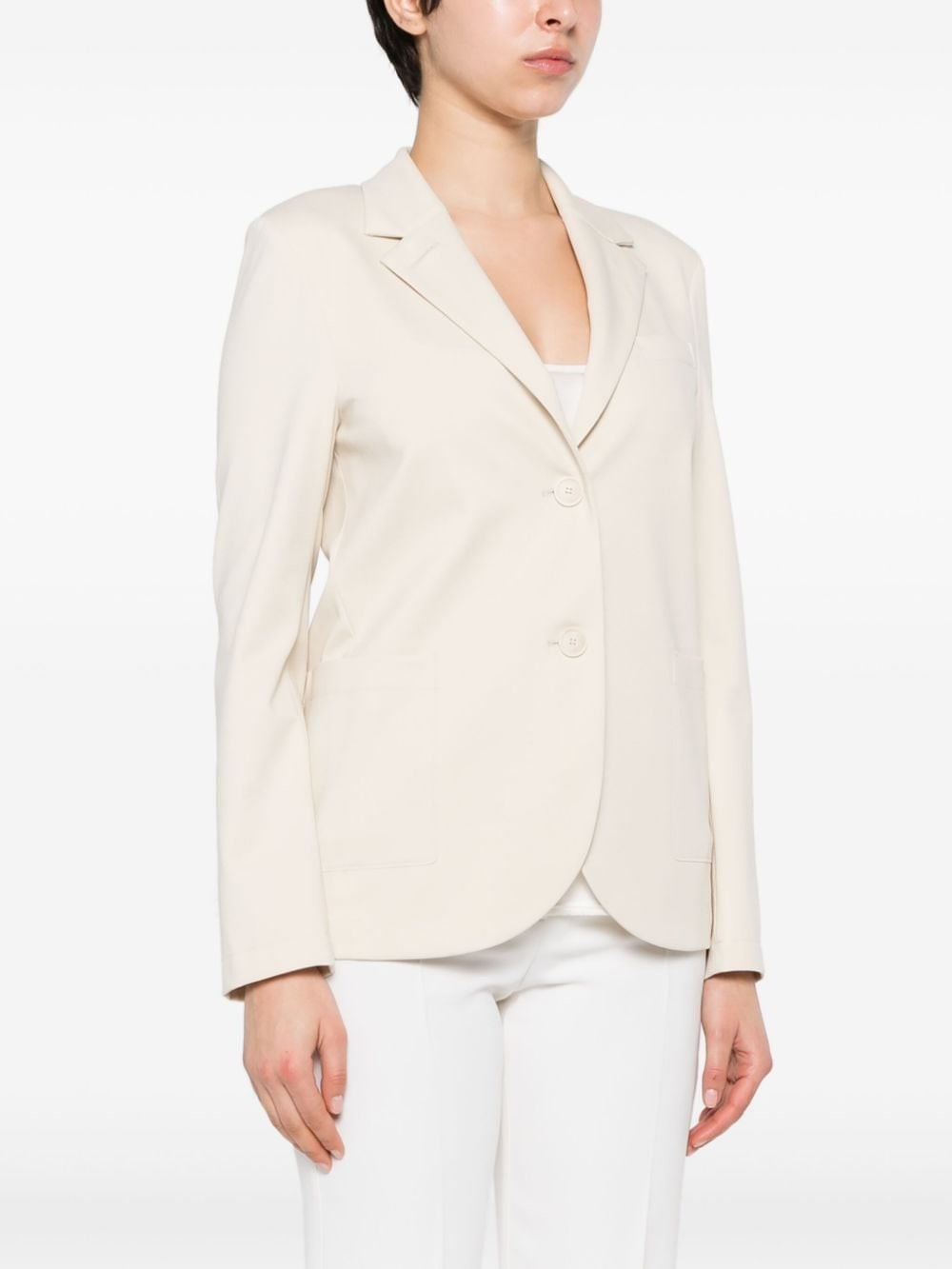 Single-breasted blazer jacket - 4