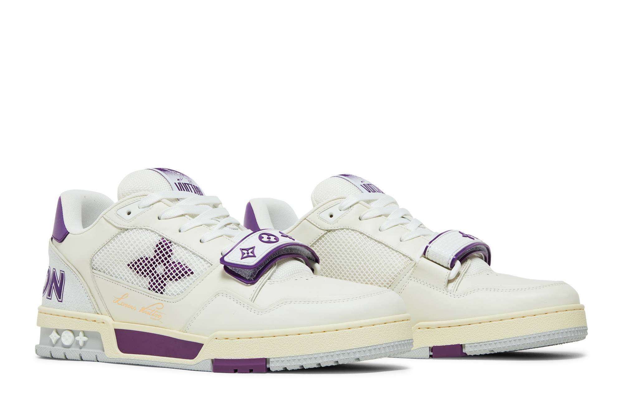 Louis Vuitton Trainer 'Violet Mesh' - 8