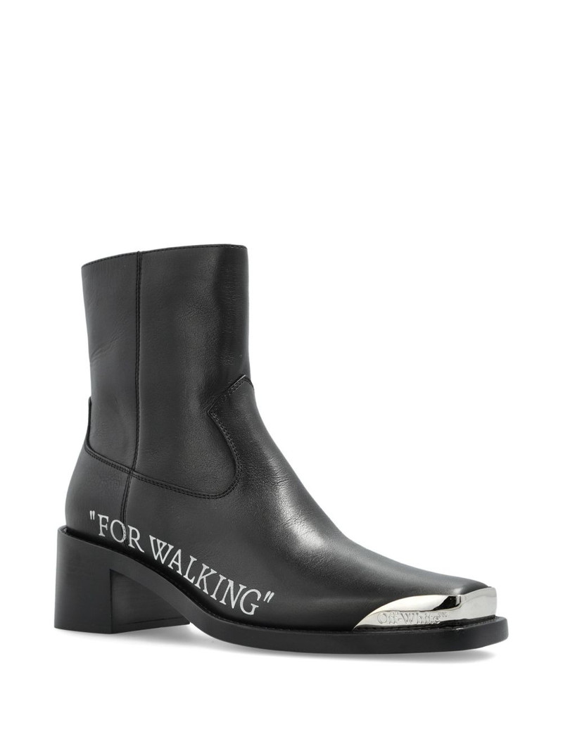 Off-White For Walking ankle boots outlook
