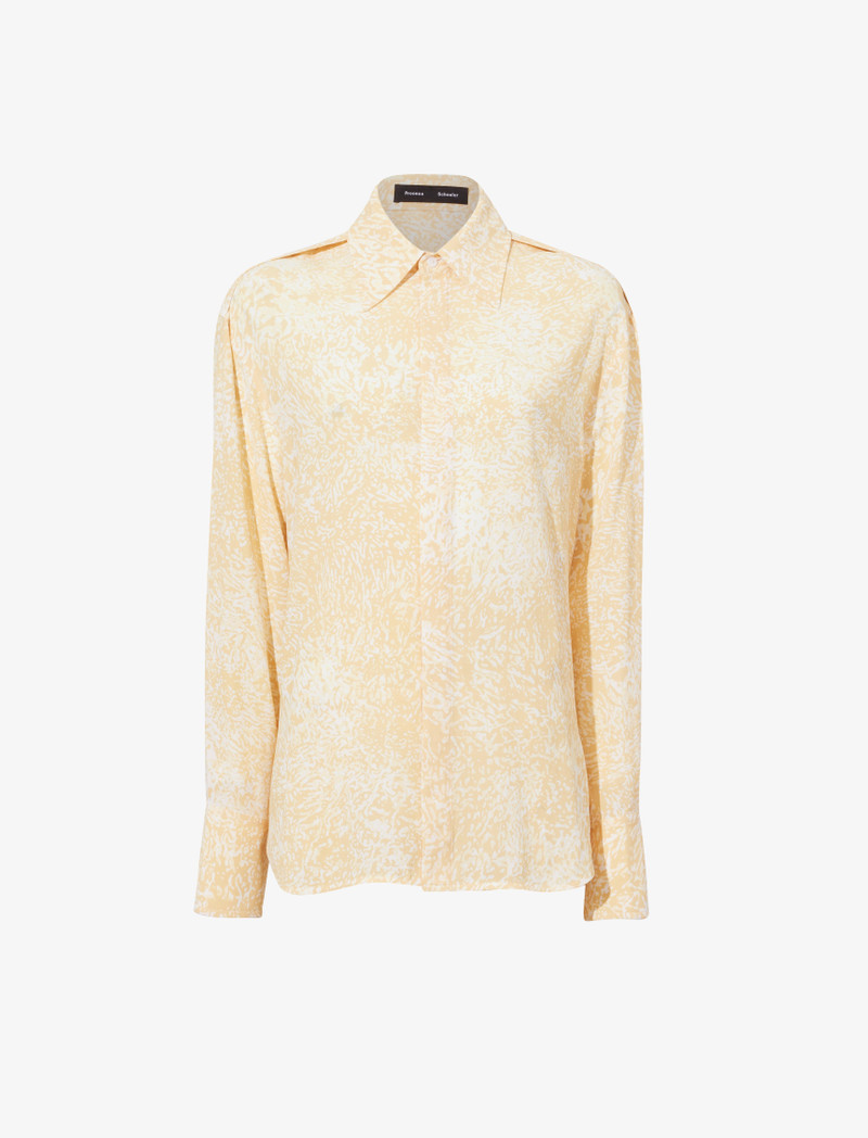 Norman Top in Printed Viscose Crepe 1