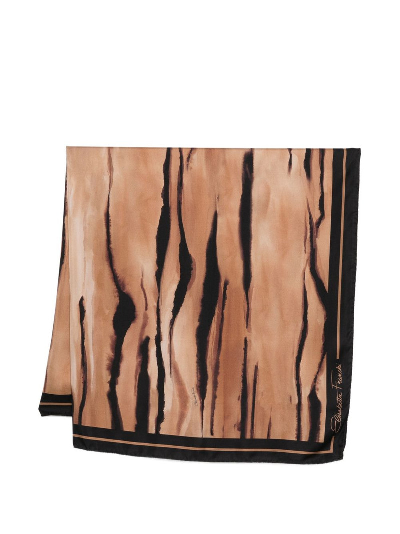 patterned scarf 1