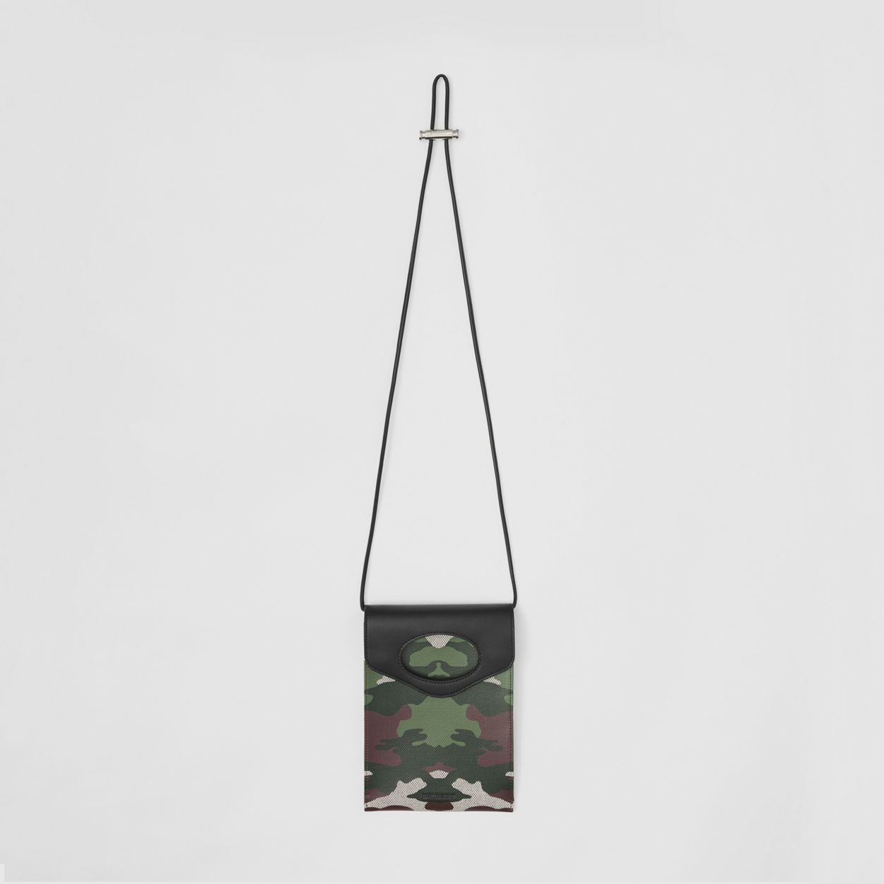 Camouflage Print Canvas Pocket Phone Case - 4
