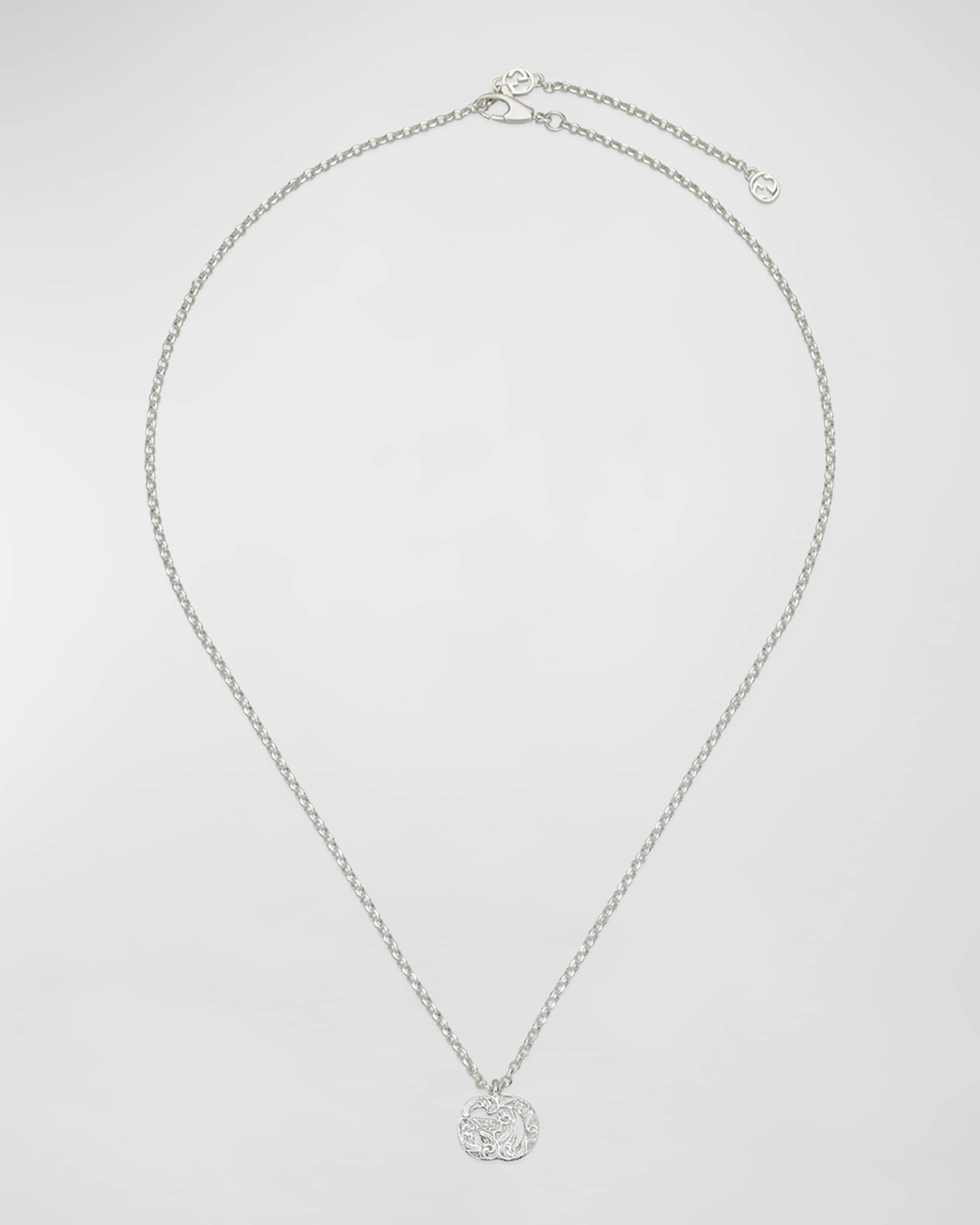 GG Marmont Sterling Silver Necklace - 3