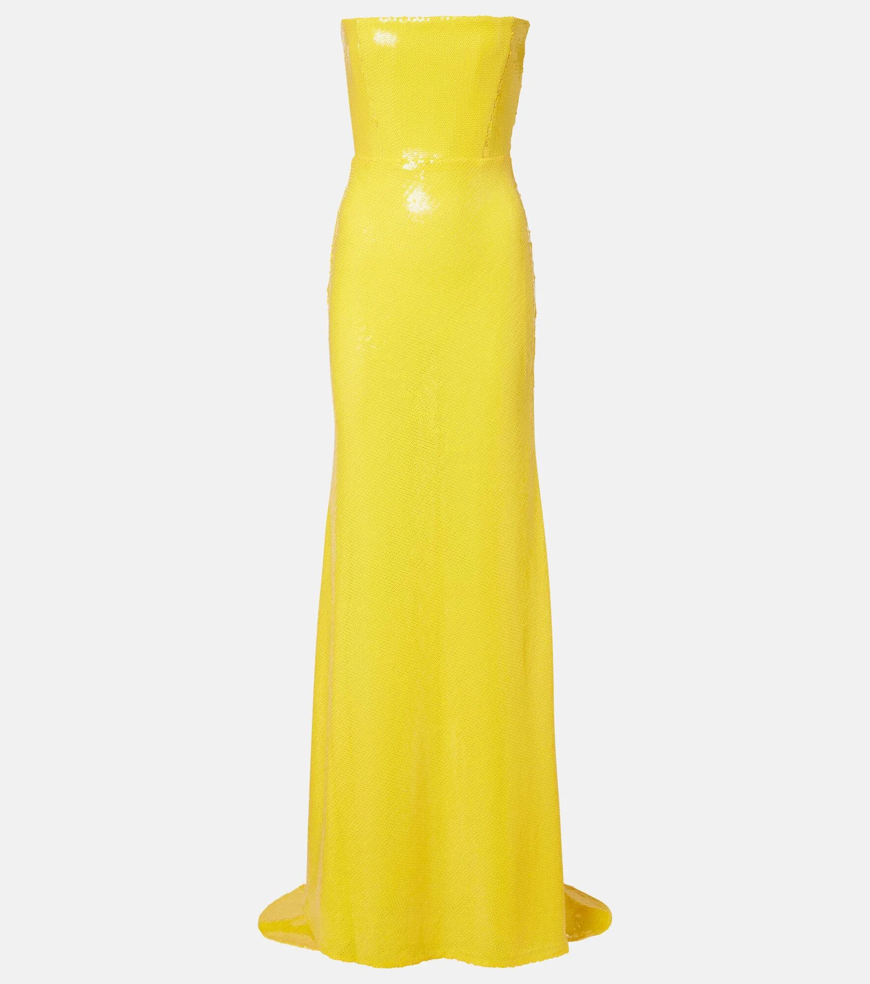 Sequined corset gown - 1