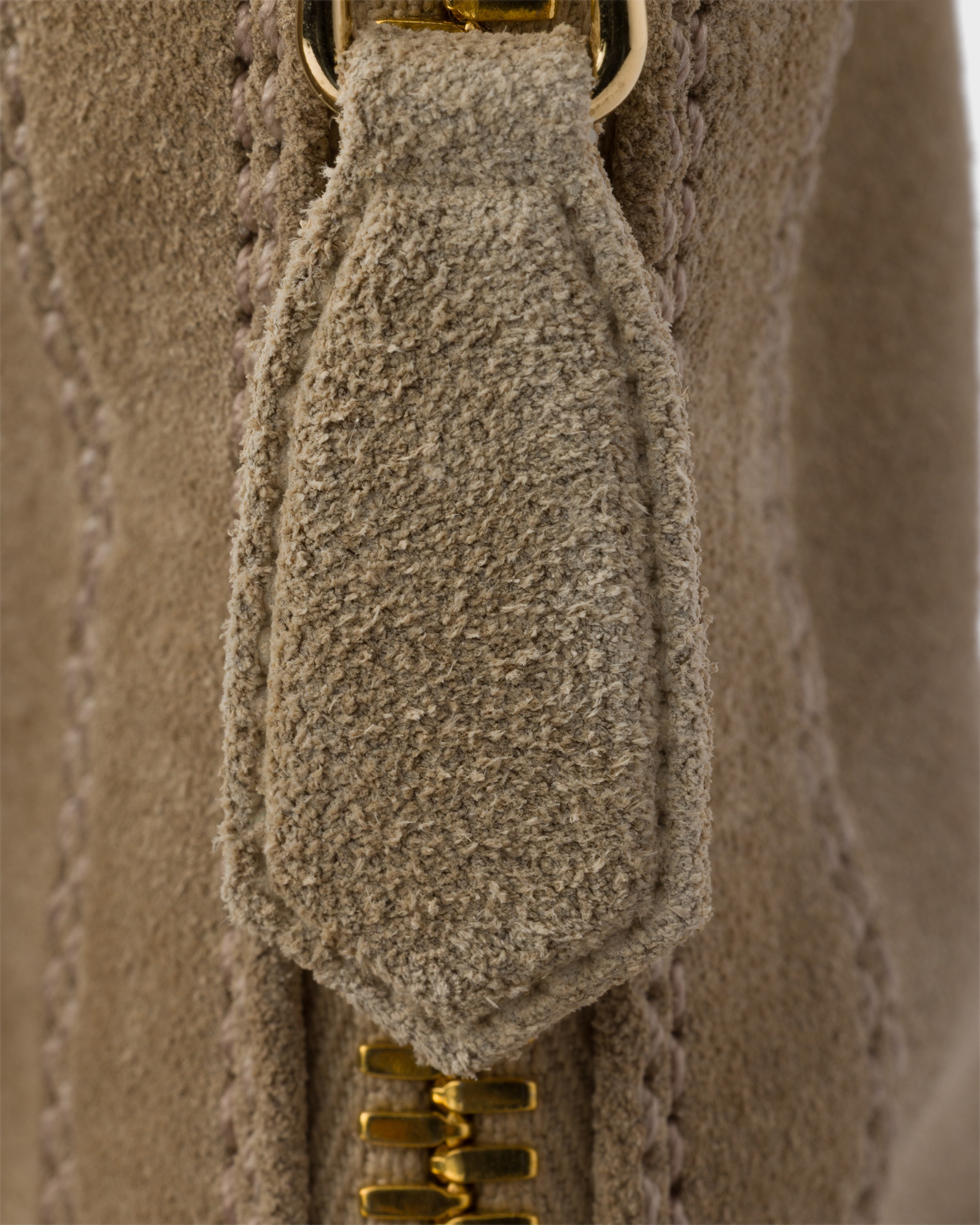 Suede booties with zip - 6