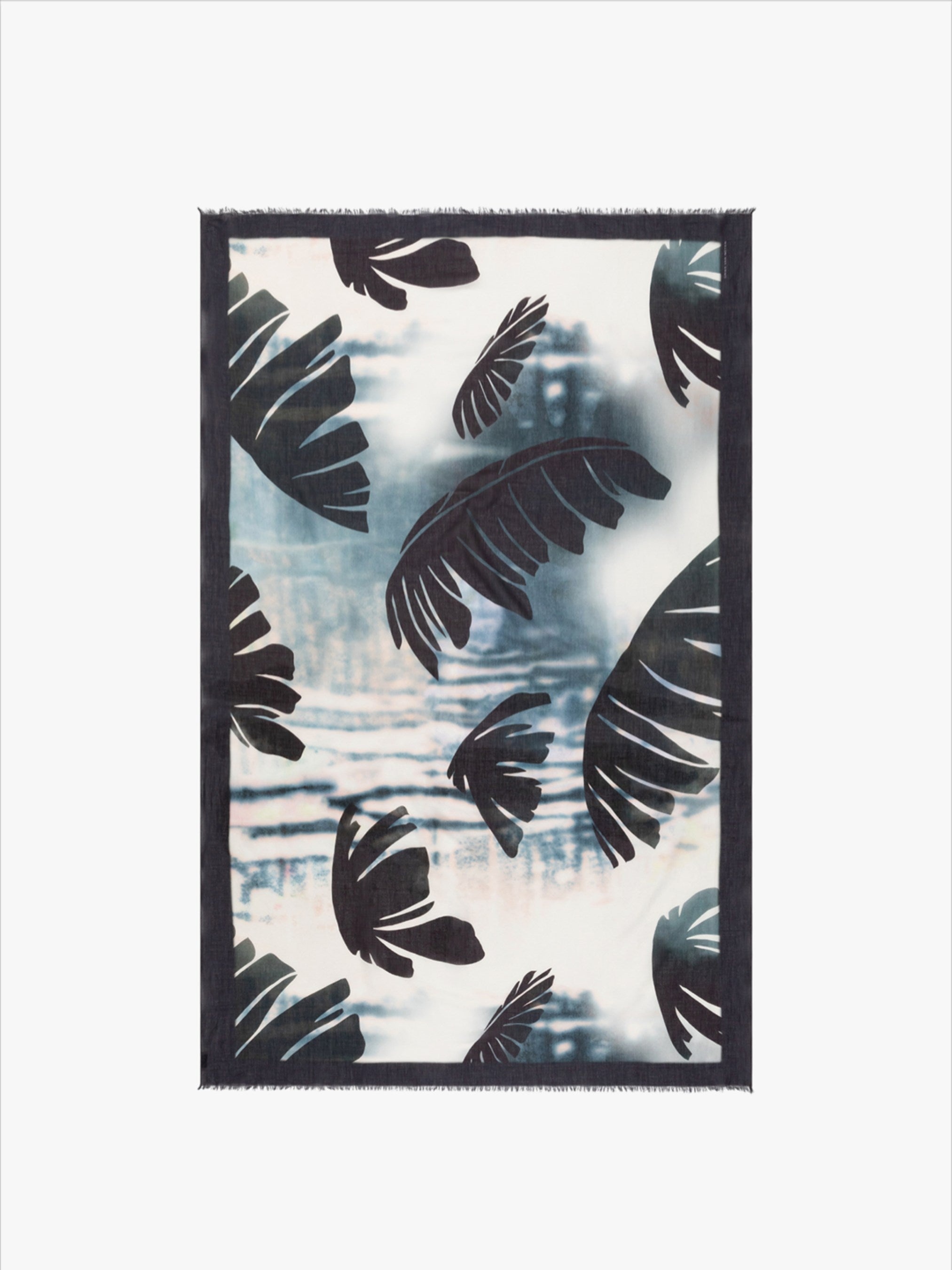 PRINTED COTTON SCARF - 1