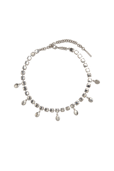 Alessandra Rich CRYSTAL NECKLACE WITH PENDANTS outlook