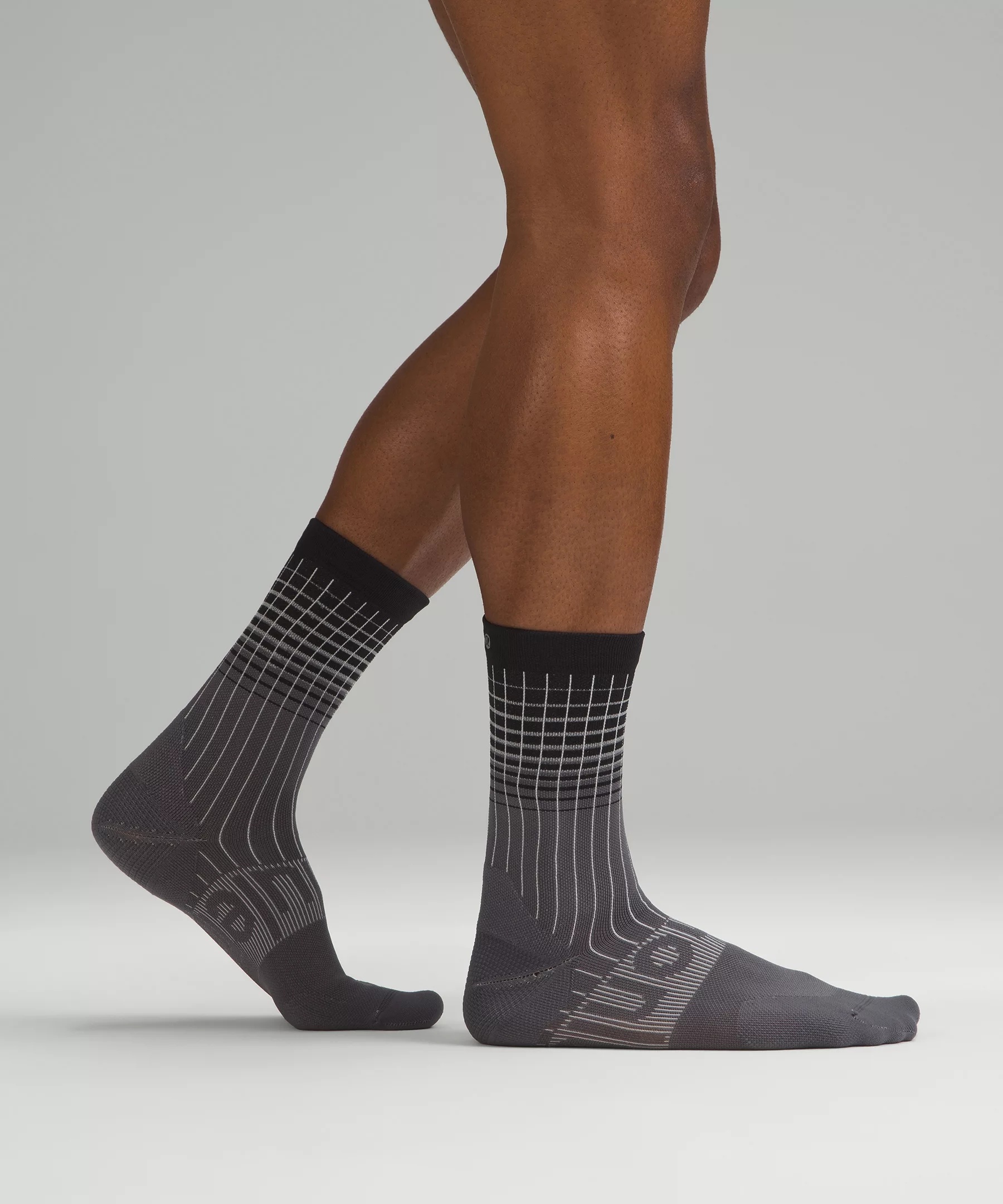 Men's Power Stride Crew Socks *Reflective - 2