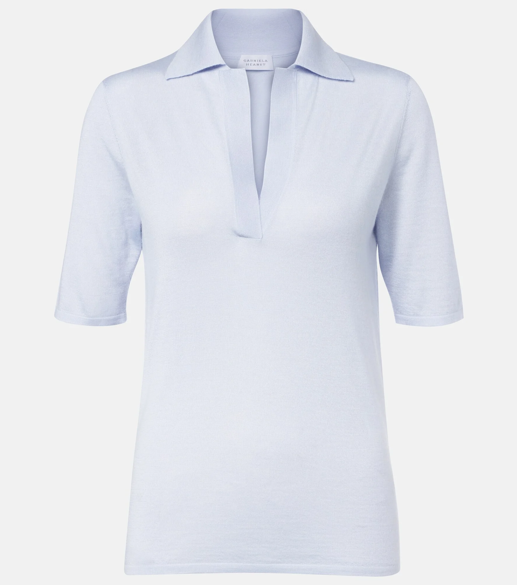 Casius cashmere and silk polo shirt - 1