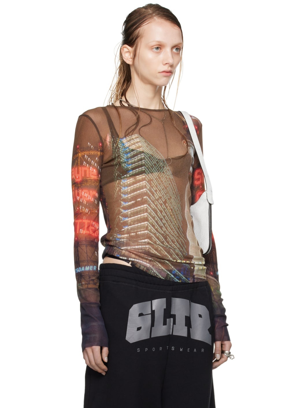 Brown Shayne Oliver Edition Long Sleeve T-Shirt - 2