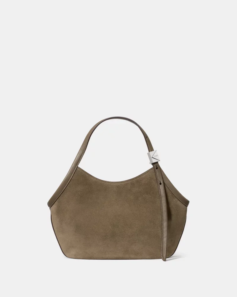 Deco Suede Small Tulip Tote Bag - 1
