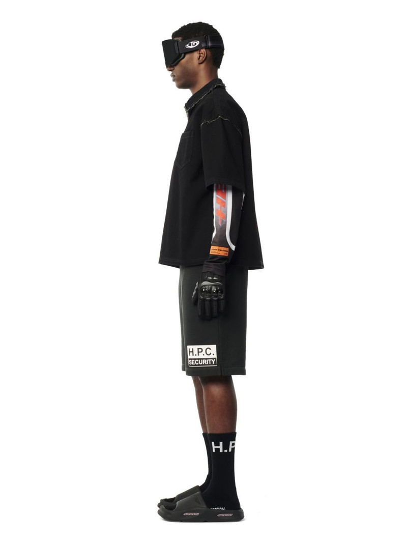 Rebuilt Denim Ss Zip Shirt 3