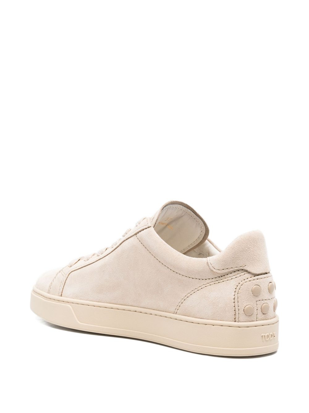 studded suede sneakers - 3