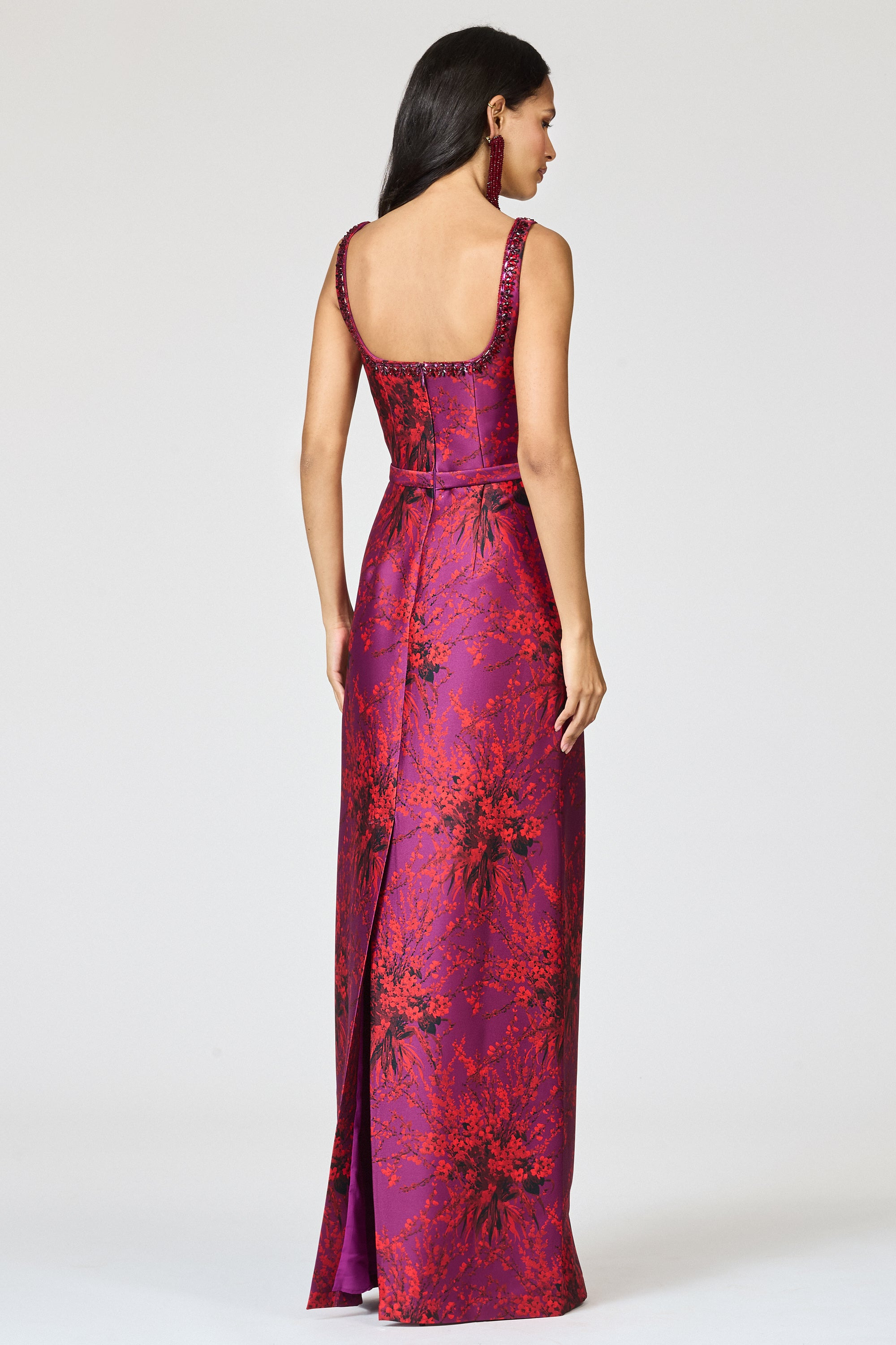 LANA GOWN - RASPBERRY BOUQUET - 6