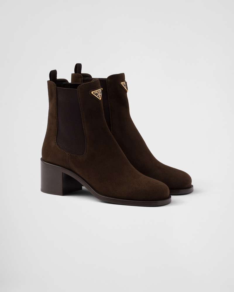 Suede booties 1