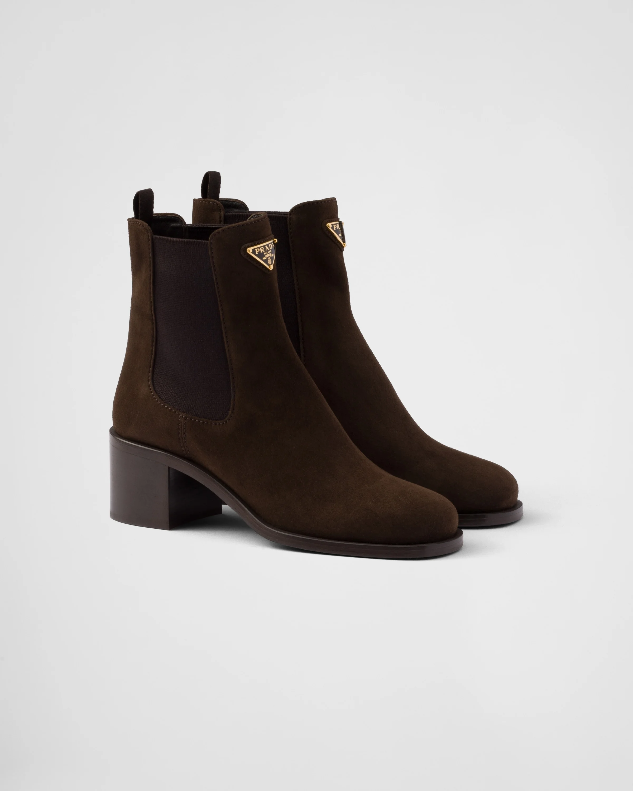 Suede booties - 1