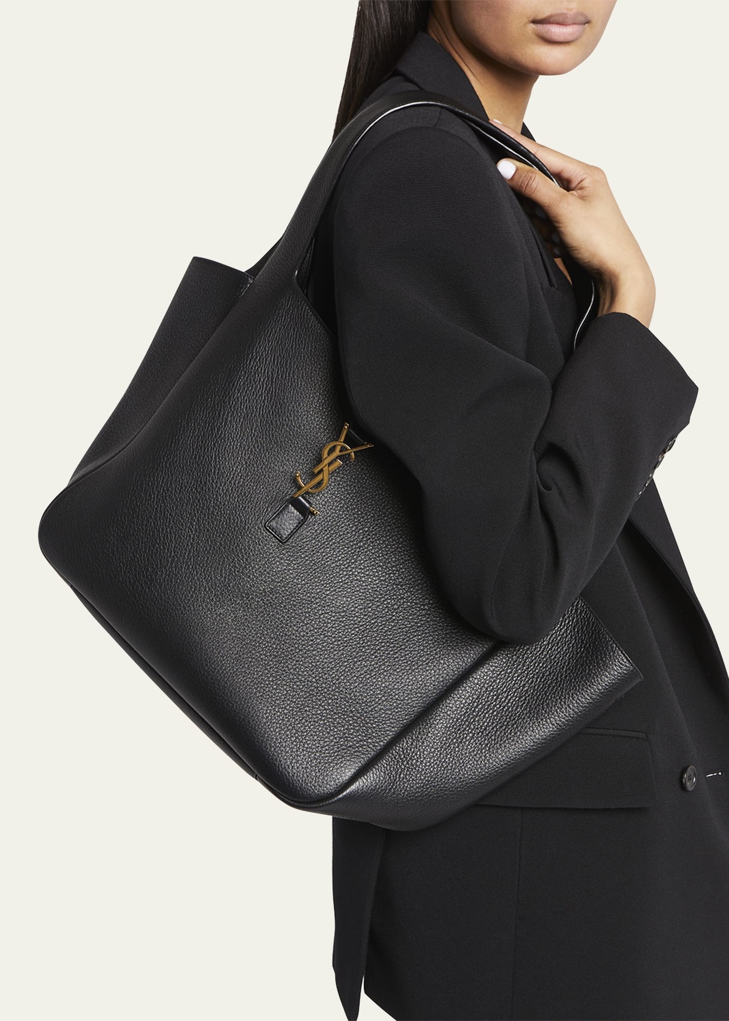 Bea Cabas YSL Tote Bag in Supple Leather - 2