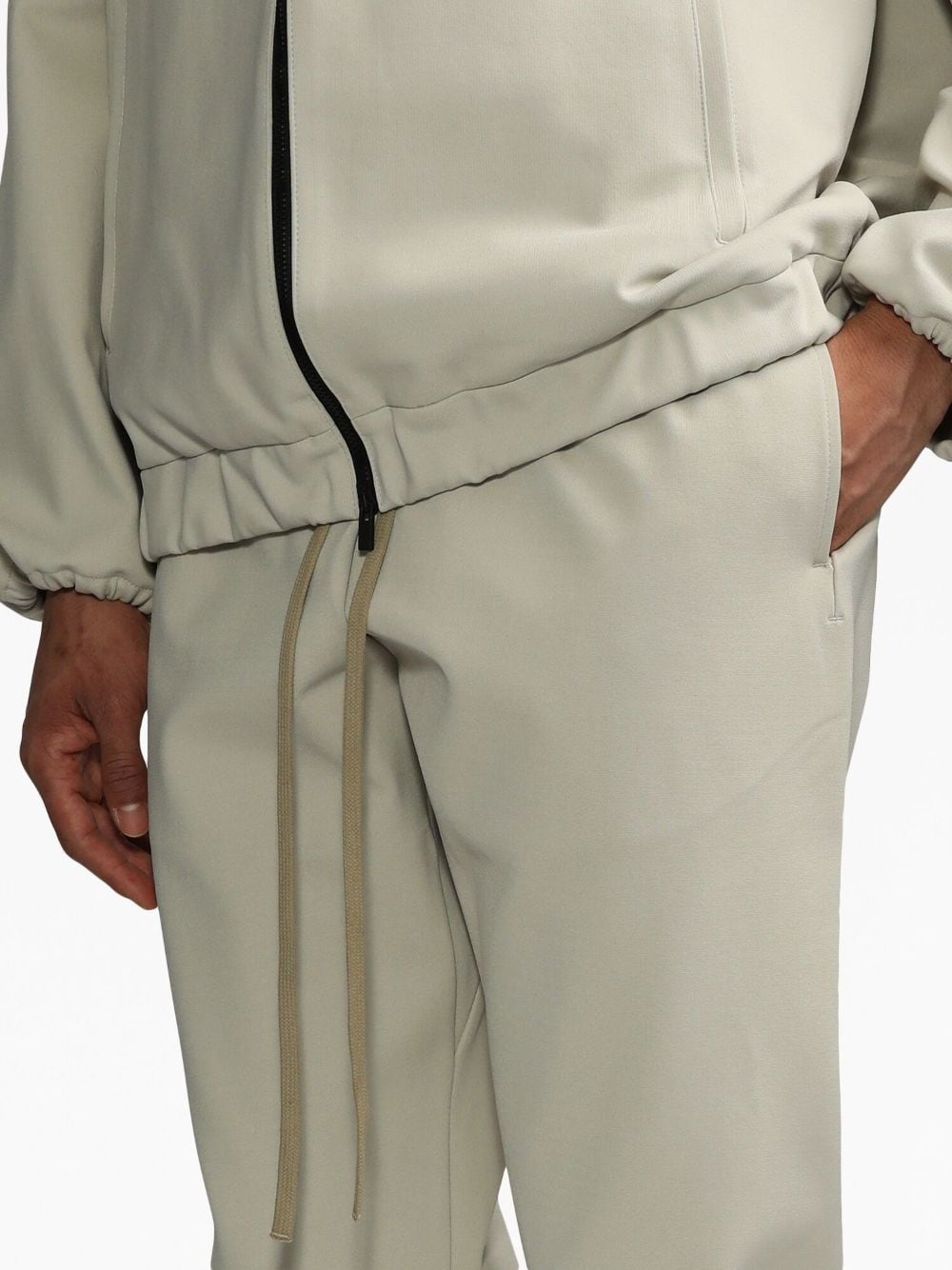 ankle-zip track pants - 5