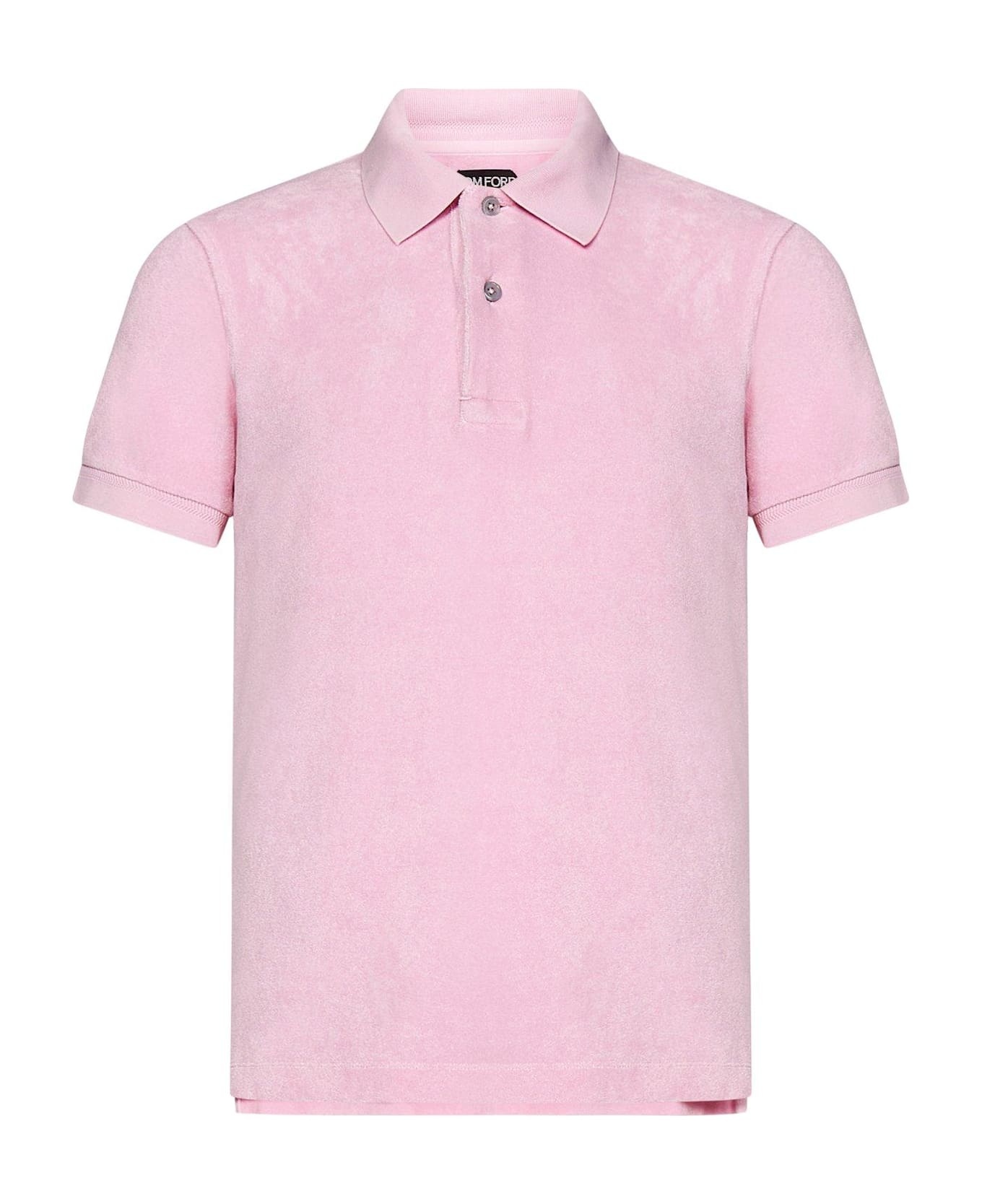 Towelling Polo Shirt - 1
