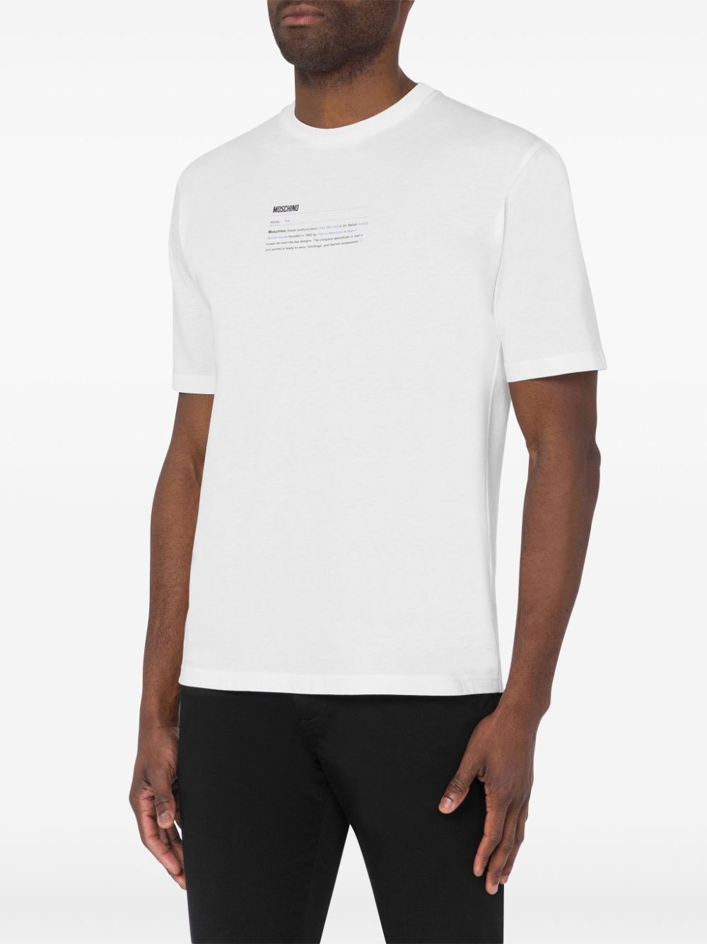 logo-print cotton t-shirt - 2