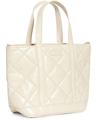 Vanessa Bruno S quilted leather tote bag outlook