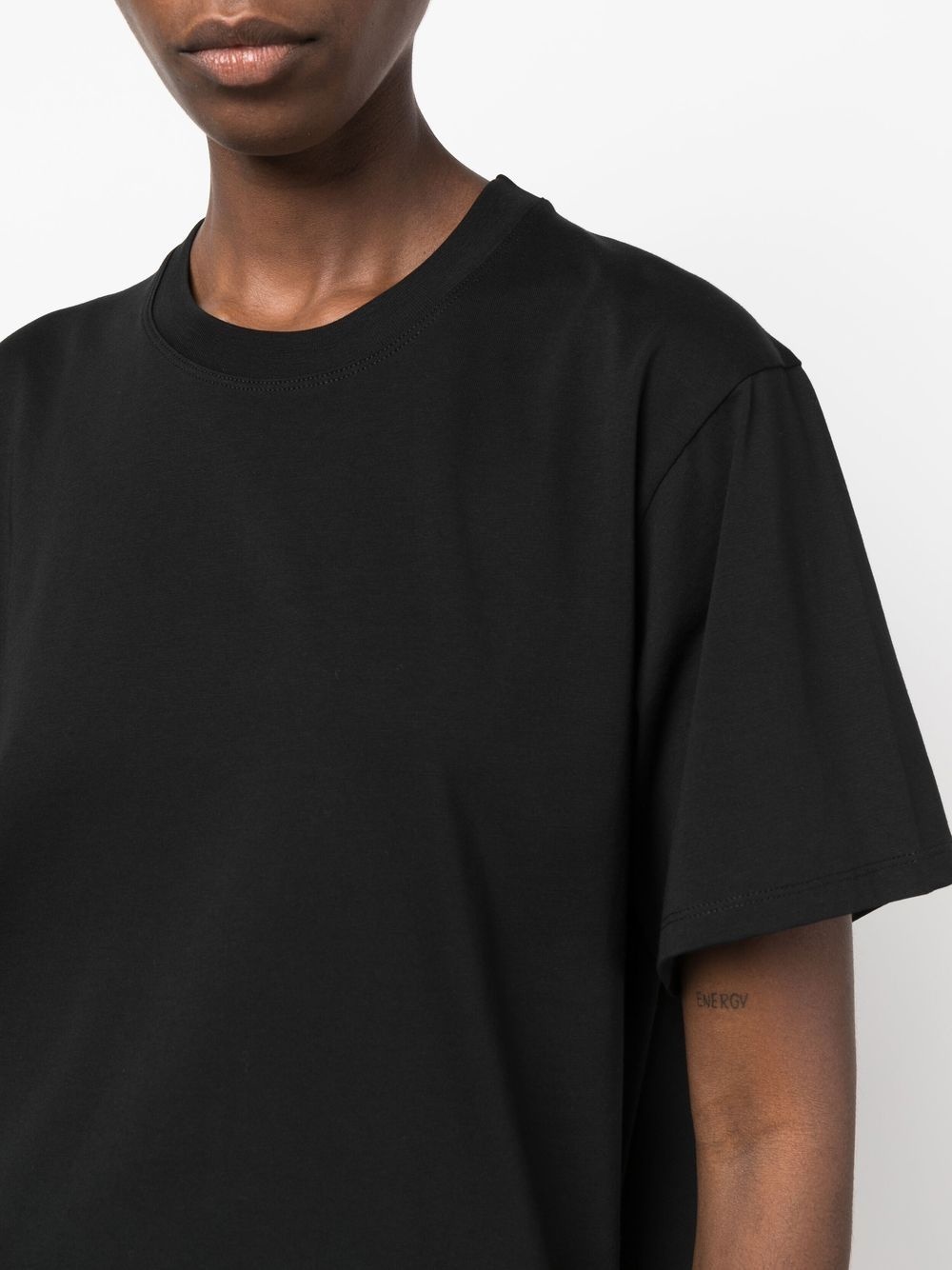 crew-neck straight-hem T-shirt - 5