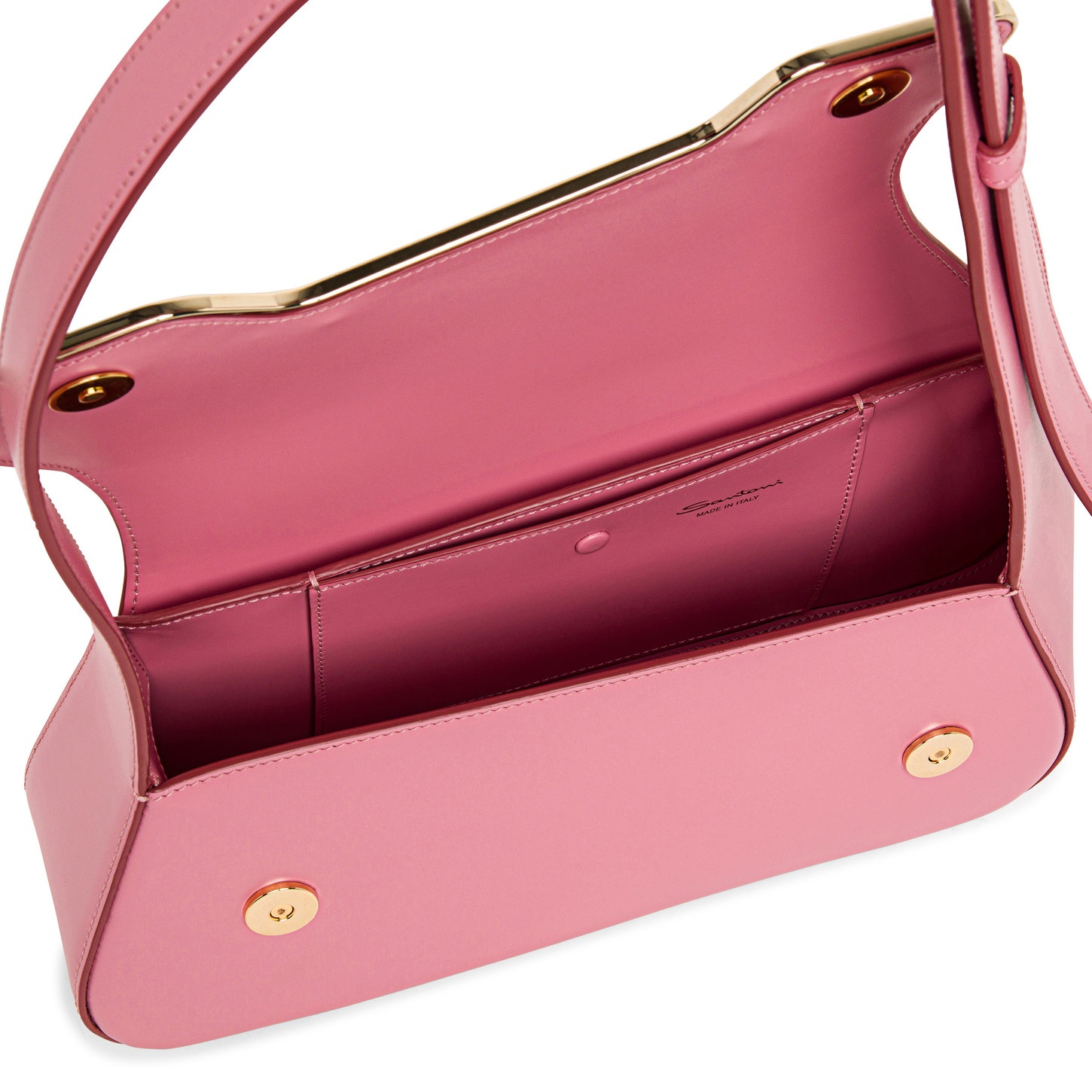 Pink leather ThePluto bag - 3