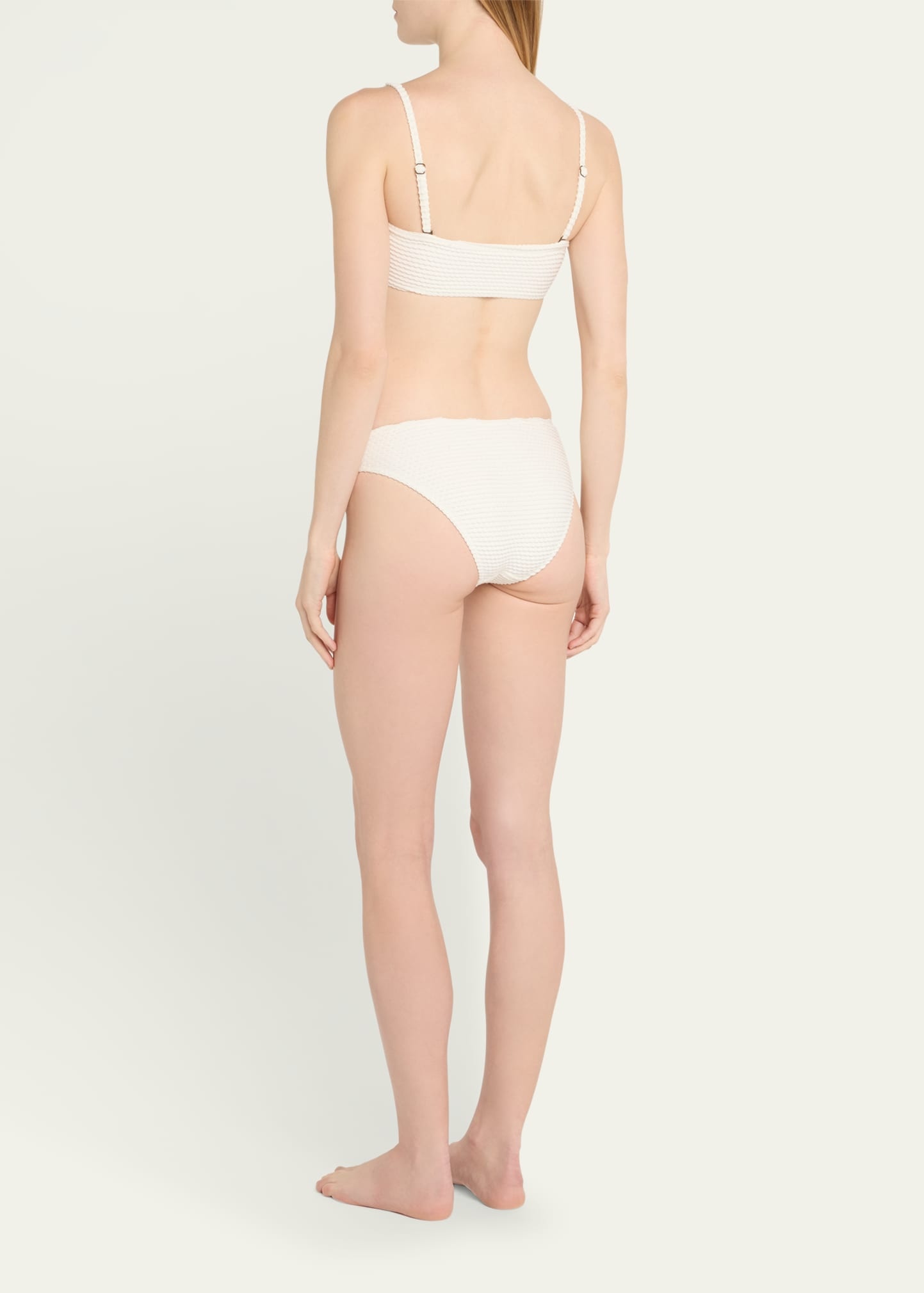 Dani Mid-Rise Scalloped Bikini Bottoms - 3