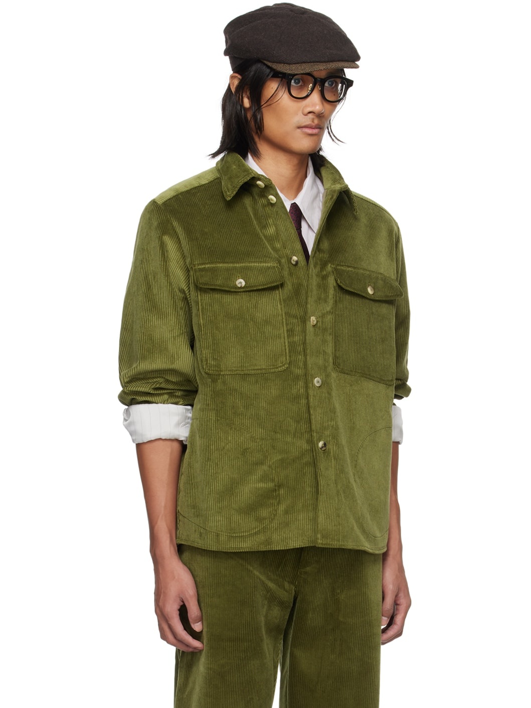 Green Button Shirt - 2